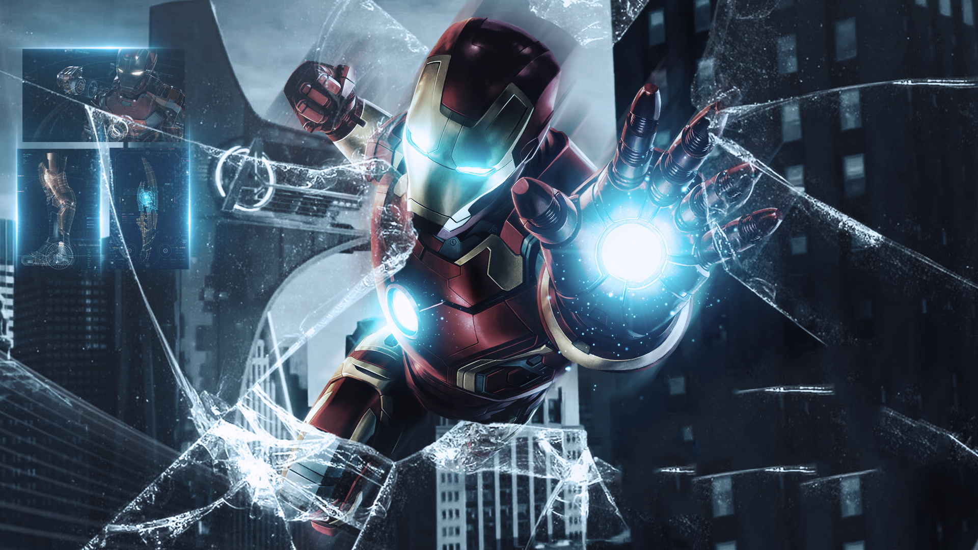  Iron  Man  Avengers Endgame  Poster HD  Superheroes 4k 