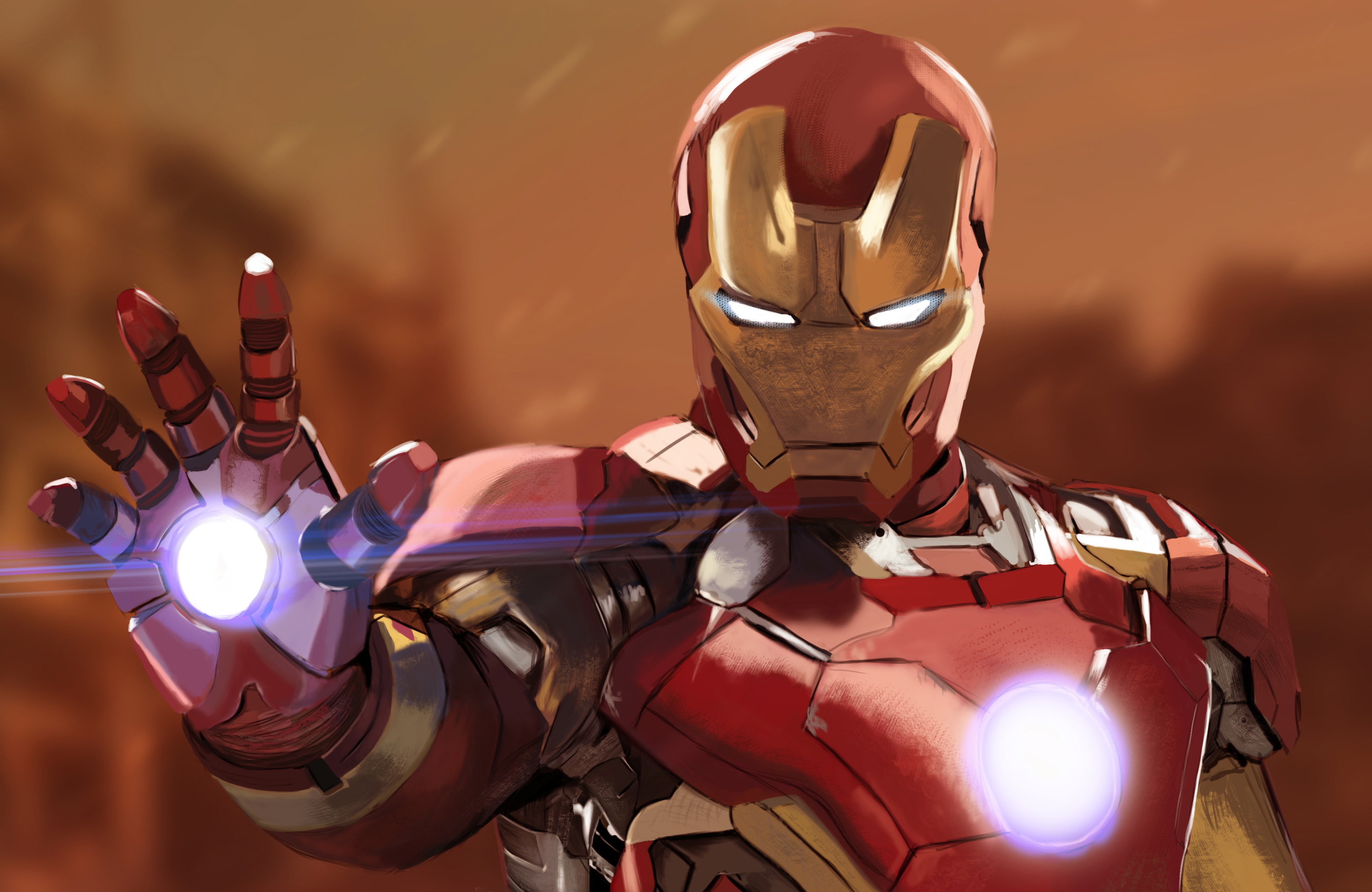 Iron Man Digital Artwork, HD Superheroes, 4k Wallpapers, Images, Backgrounds, Photos and Pictures