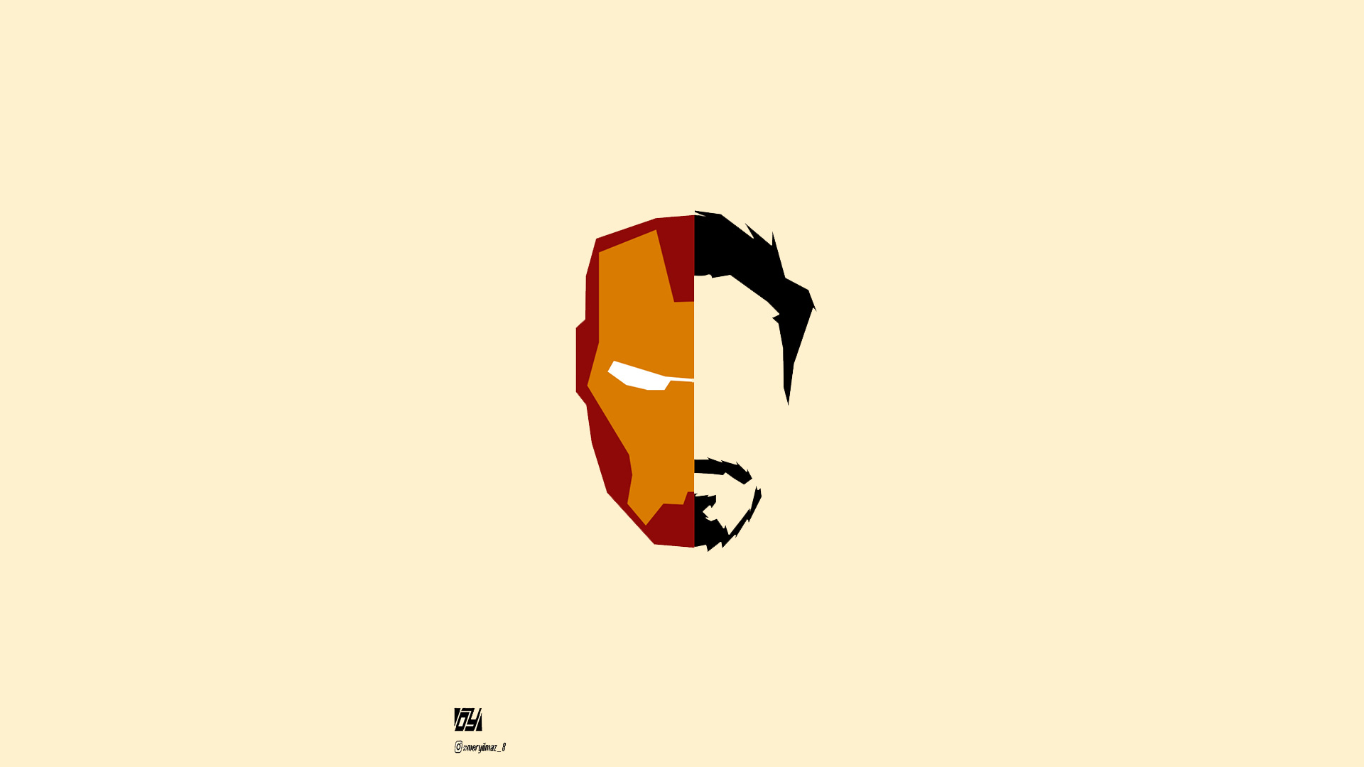 640x1136 Iron Man Face Minimalism Iphone 55c5sse Ipod Touch Hd