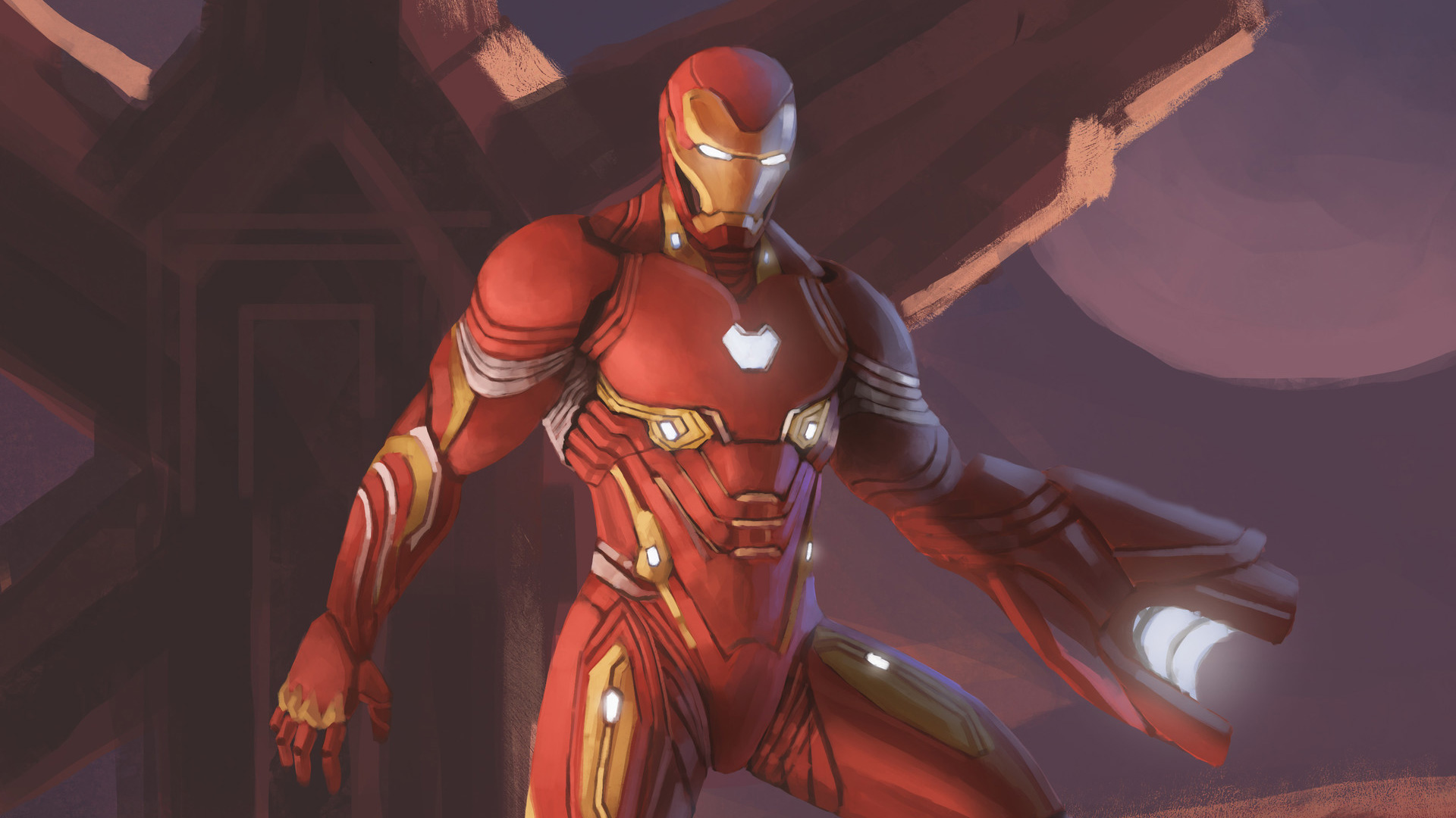 1920x1080 Iron Man Nanosuit In Avengers Infinity War Laptop Full Hd