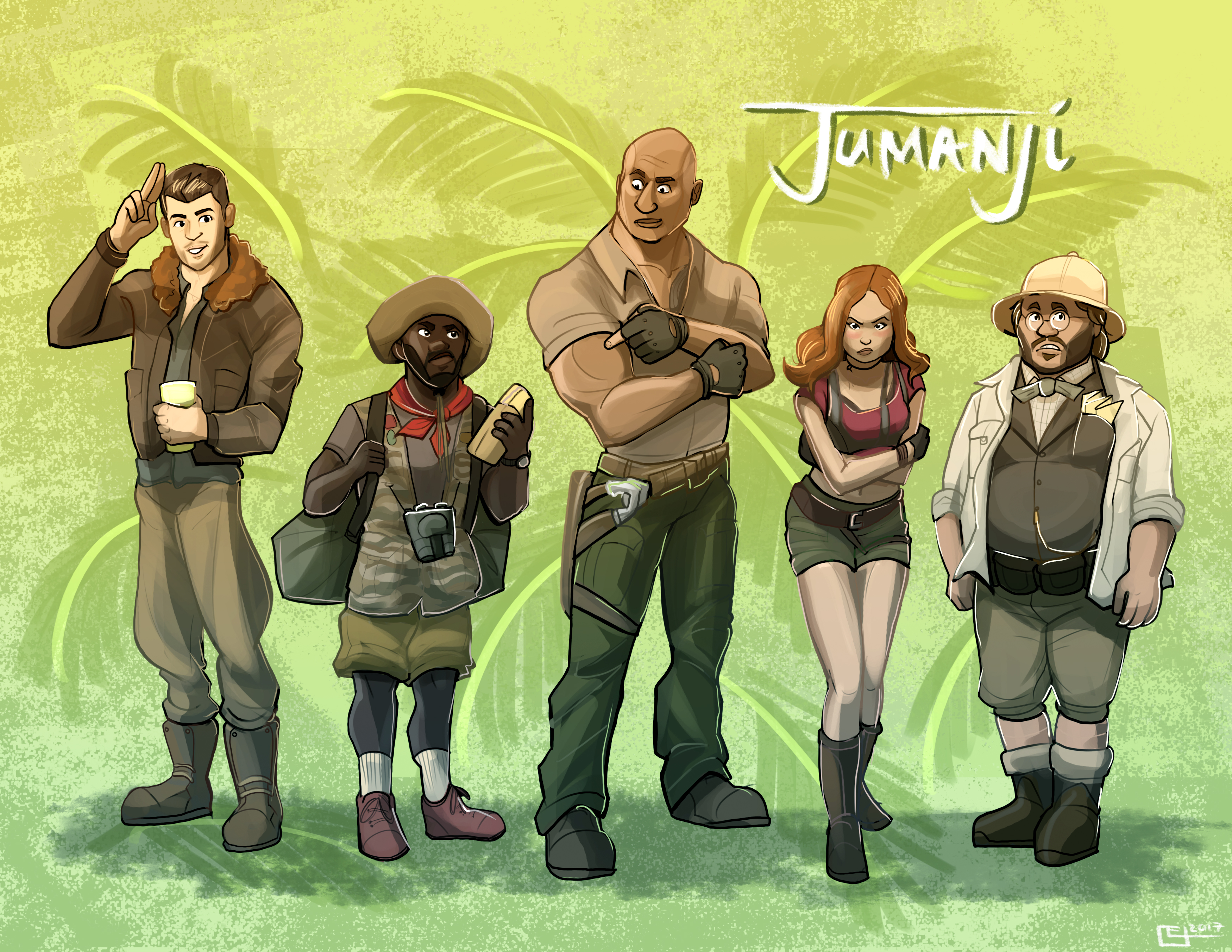 Jumanji Welcome To The Jungle 4k Artwork, HD Movies, 4k ...