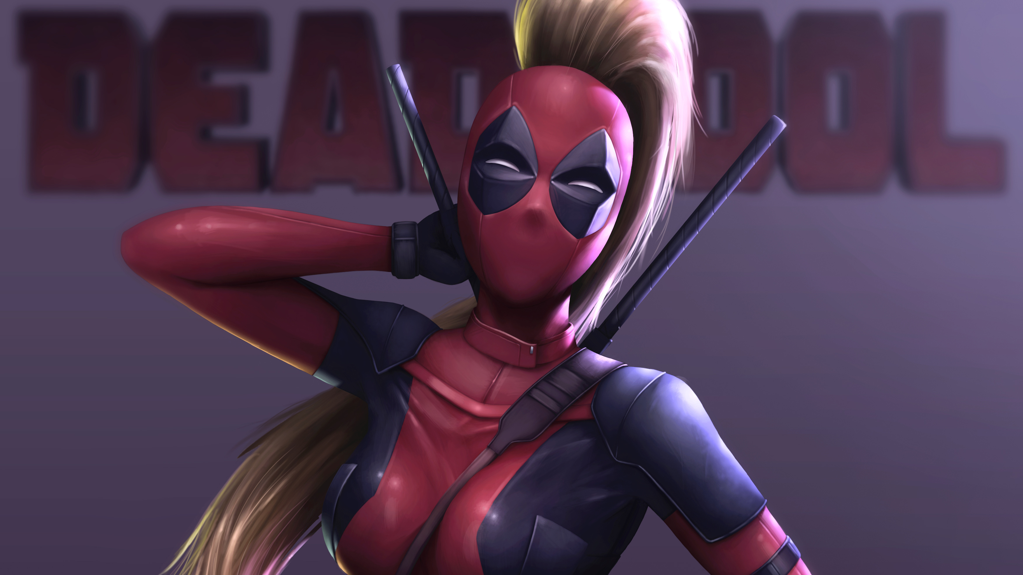 Lady Deadpool 4k Hd Superheroes 4k Wallpapers Images Backgrounds Photos And Pictures