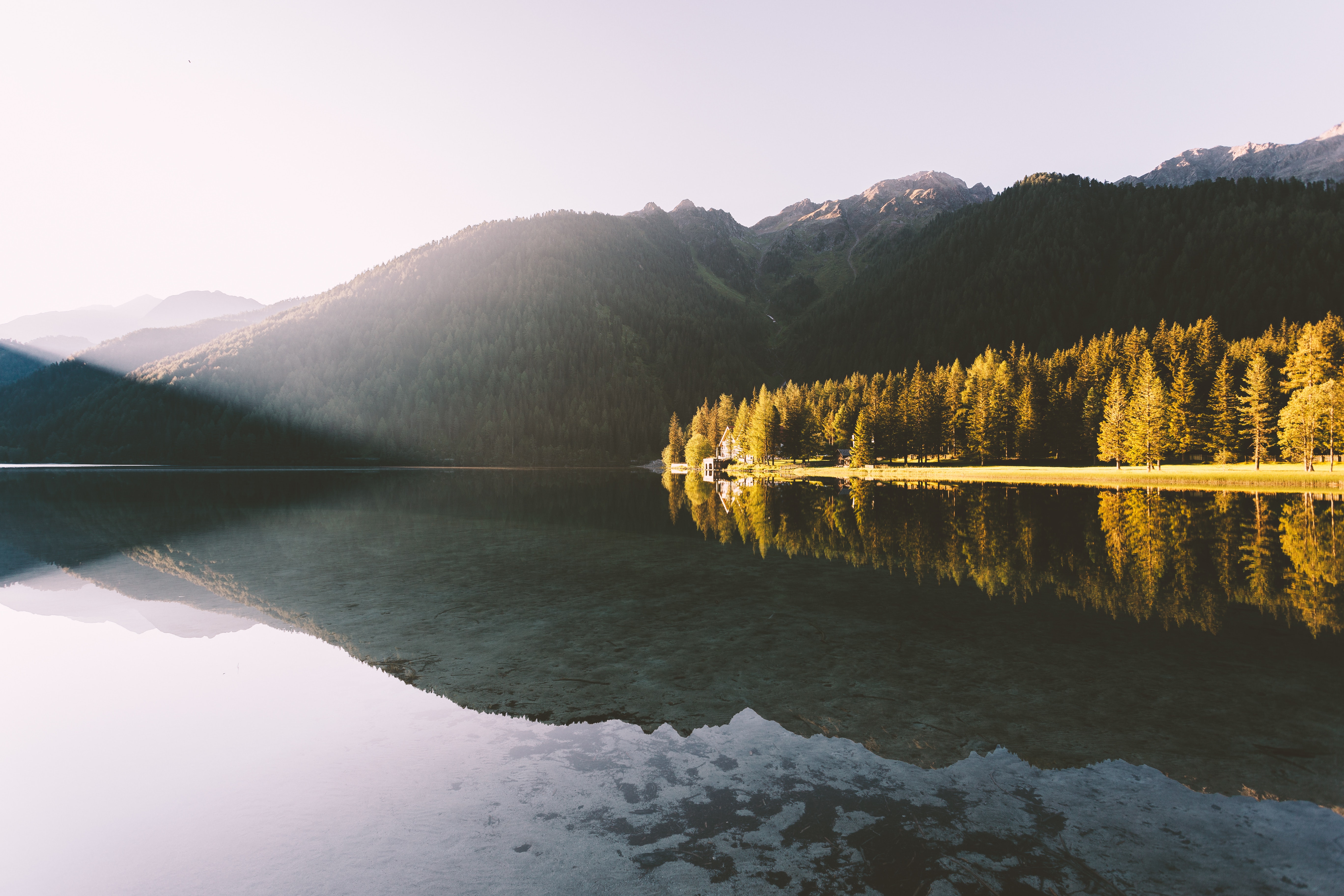 Lakeside Reflection Landscape 5k Hd Nature 4k Wallpapers Images