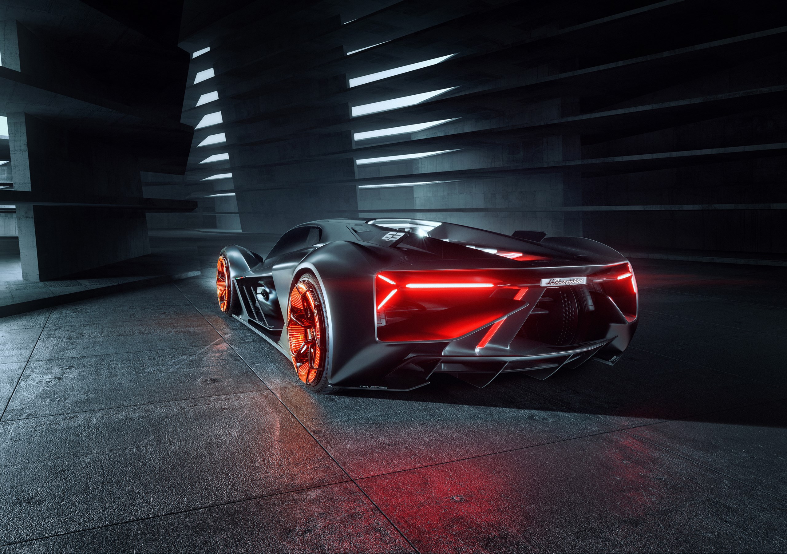 Lamborghini Terzo Millennio 2019 Rear View Car, HD Cars ...