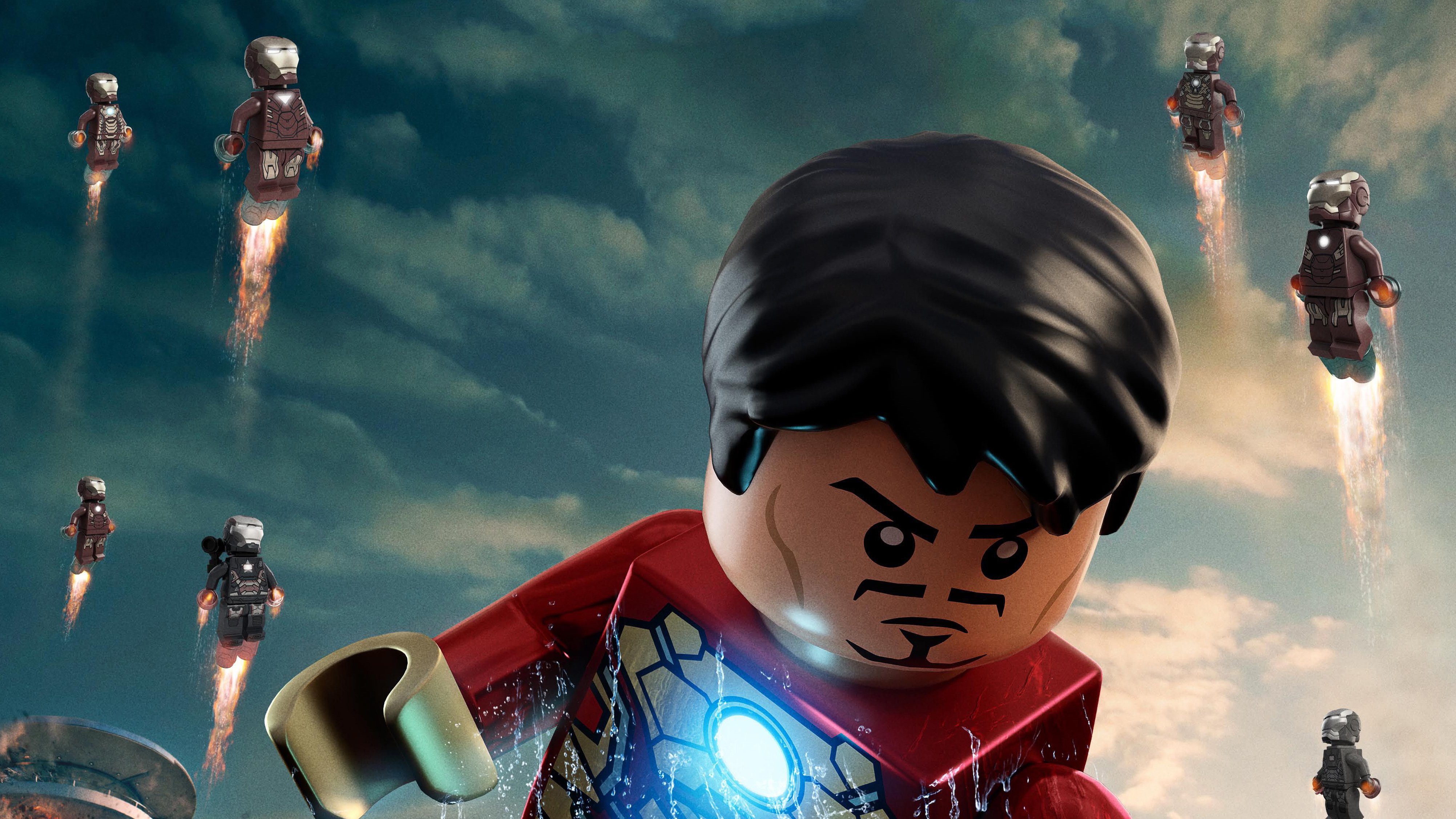 free lego iron man games