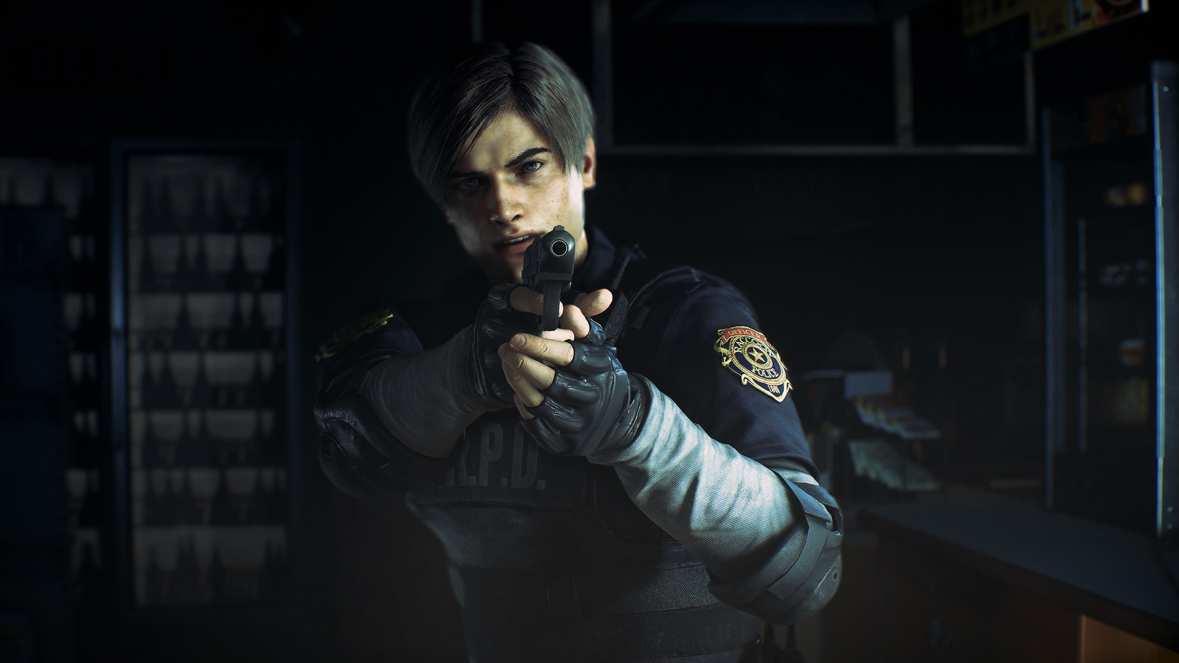 Leon Kennedy In Resident Evil 2 2019 4k Hd Games 4k Wallpapers