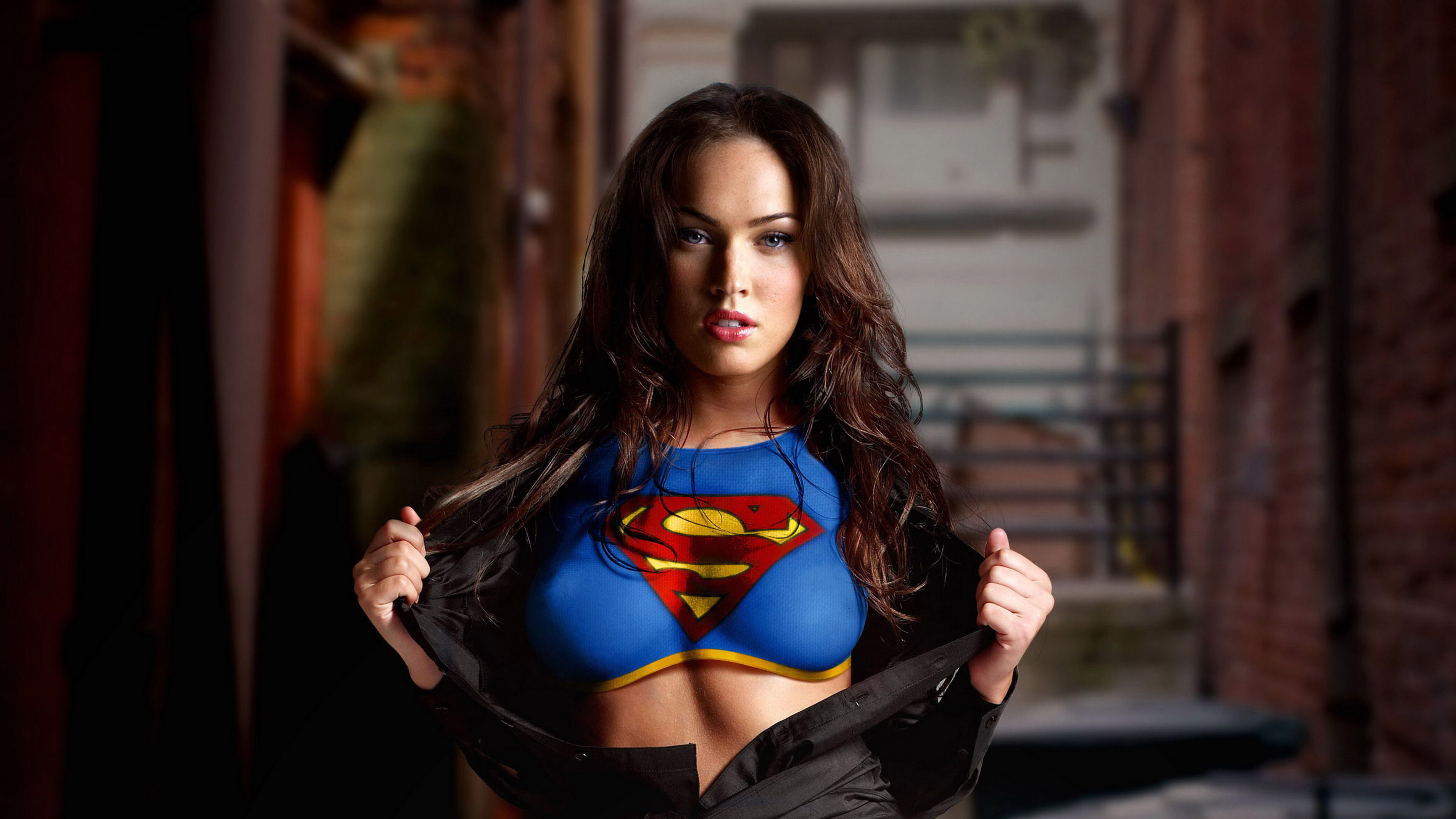 3840x2160 Megan Fox As Supergirl 4k Hd 4k Wallpapers Images Backgrounds Photos And Pictures