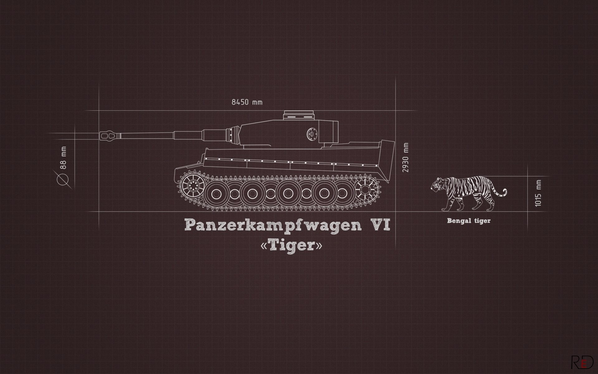 Military Tank Blueprints, HD Artist, 4k Wallpapers, Images, Backgrounds