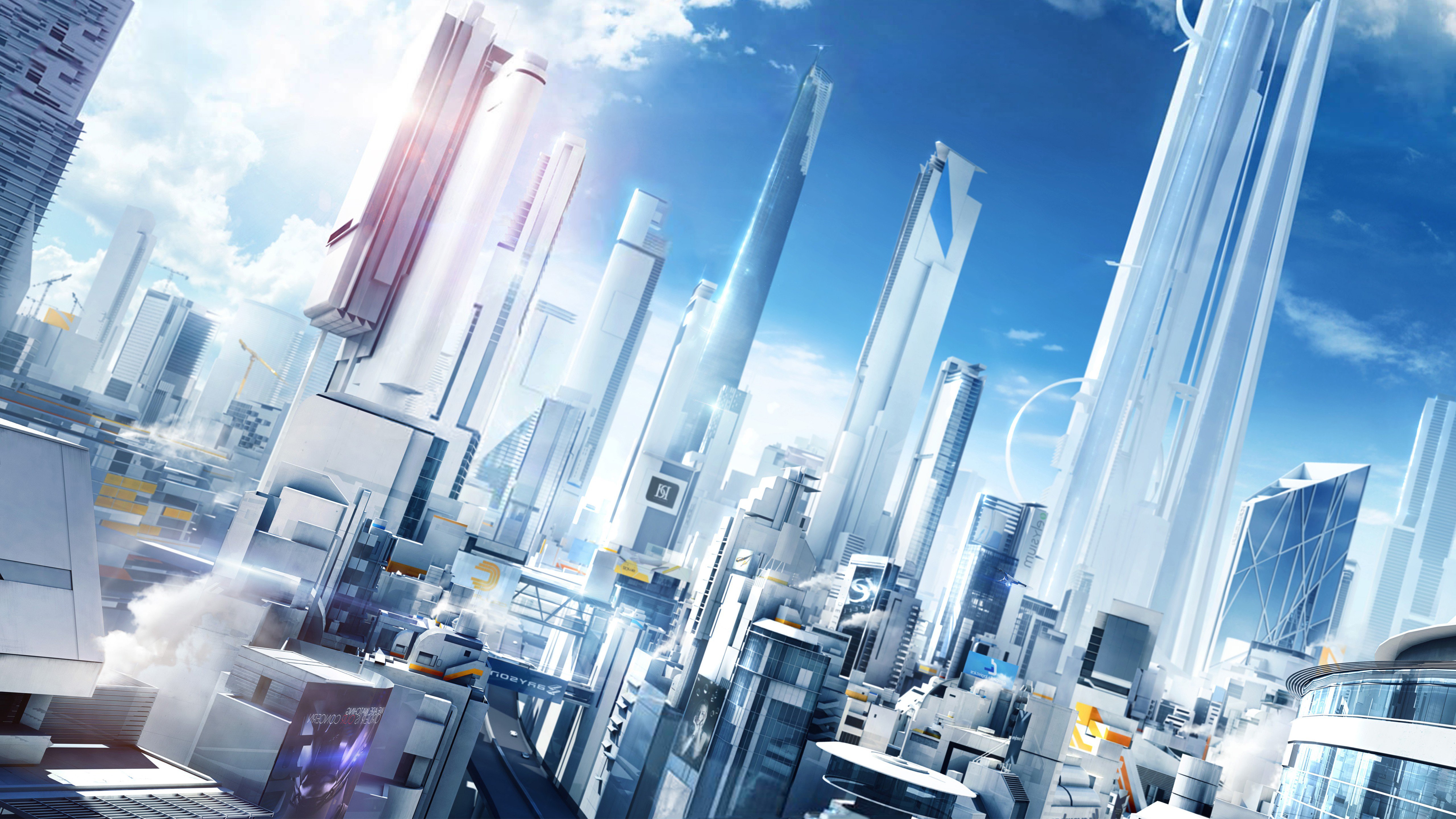 Mirrors Edge City Of Glass, HD Games, 4k Wallpapers, Images