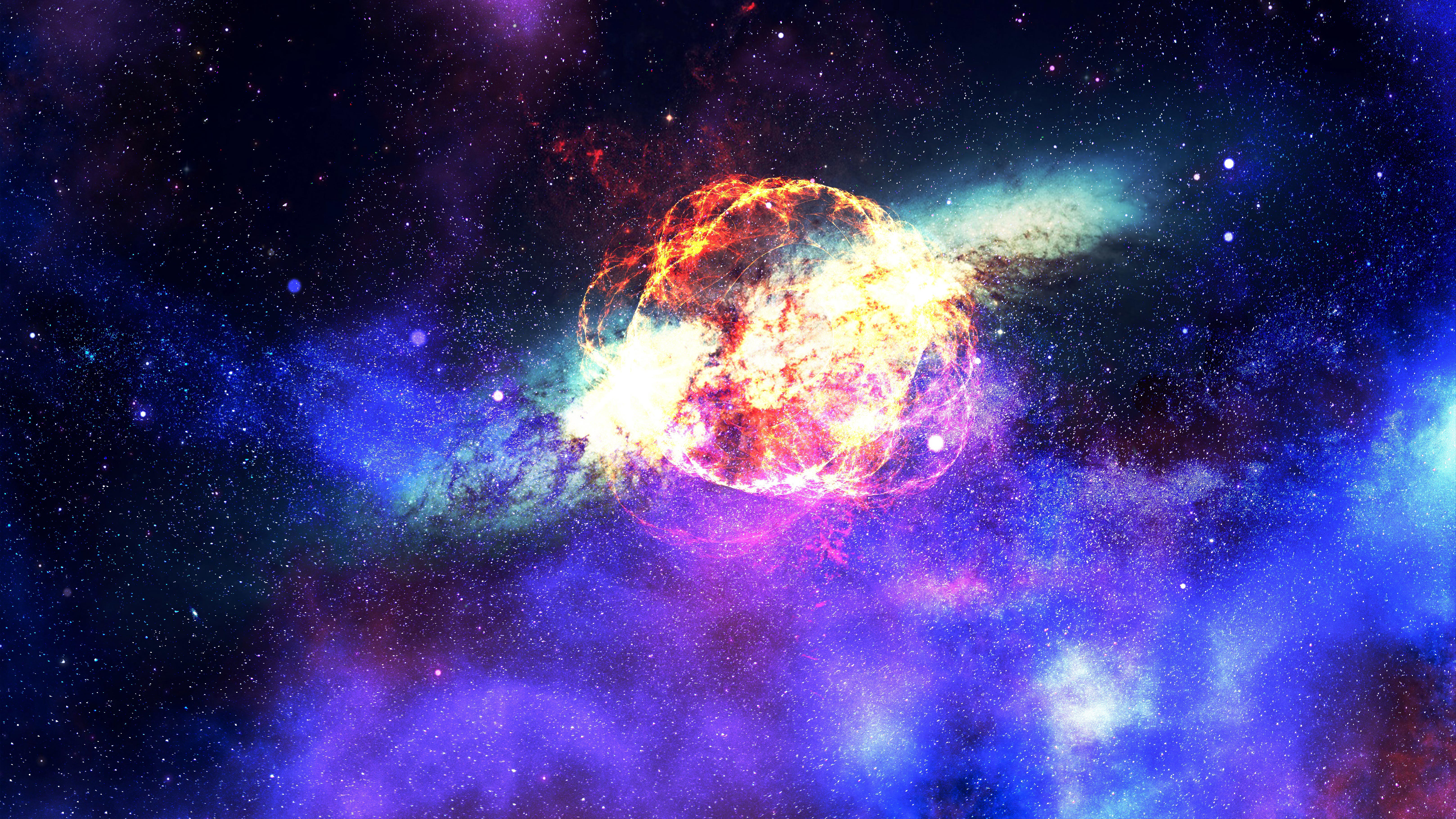 Nebula Galaxy Outer Space, HD Digital Universe, 4k ...