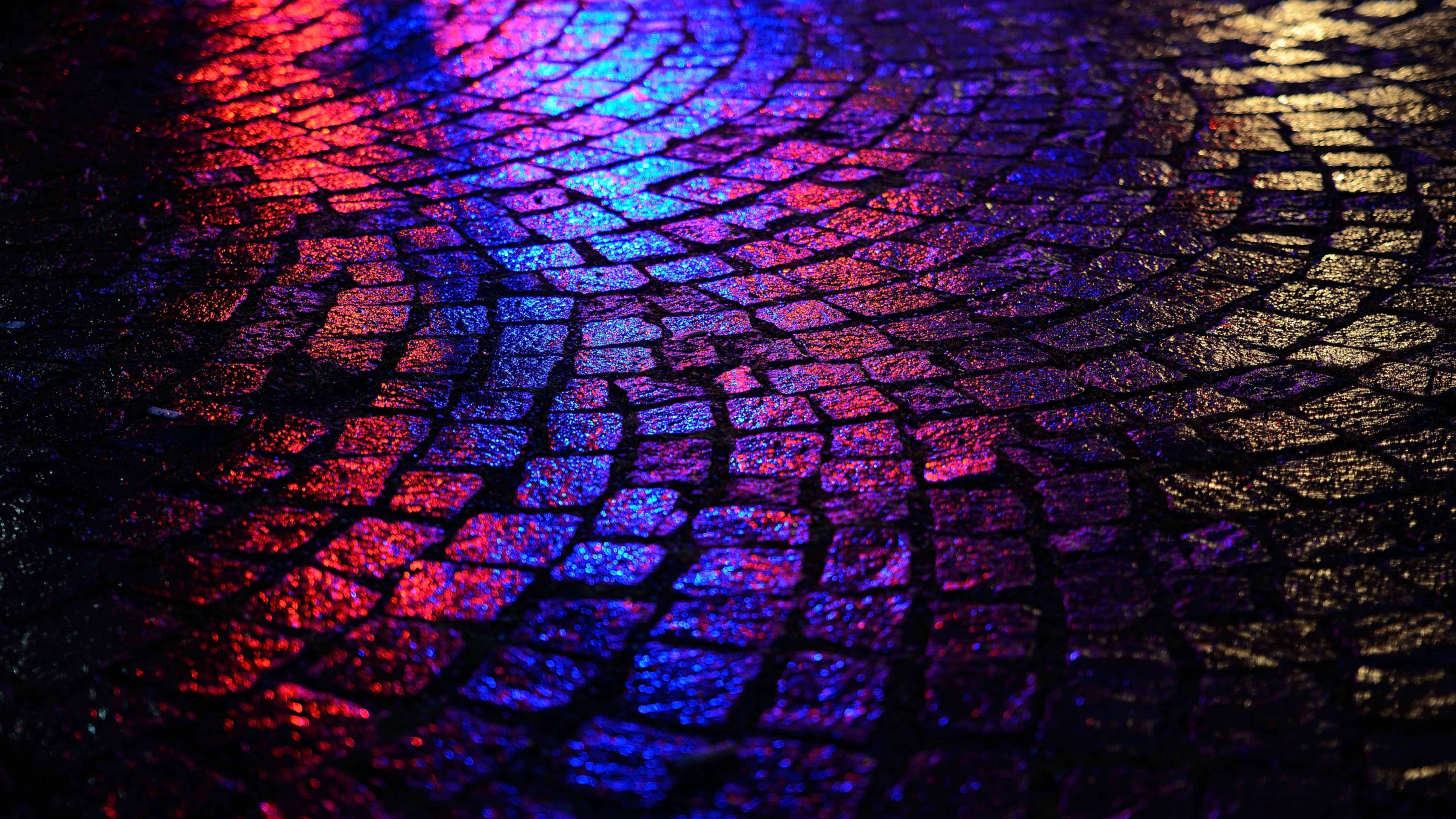 Paving Stone Reflection Hd Computer 4k Wallpapers Images