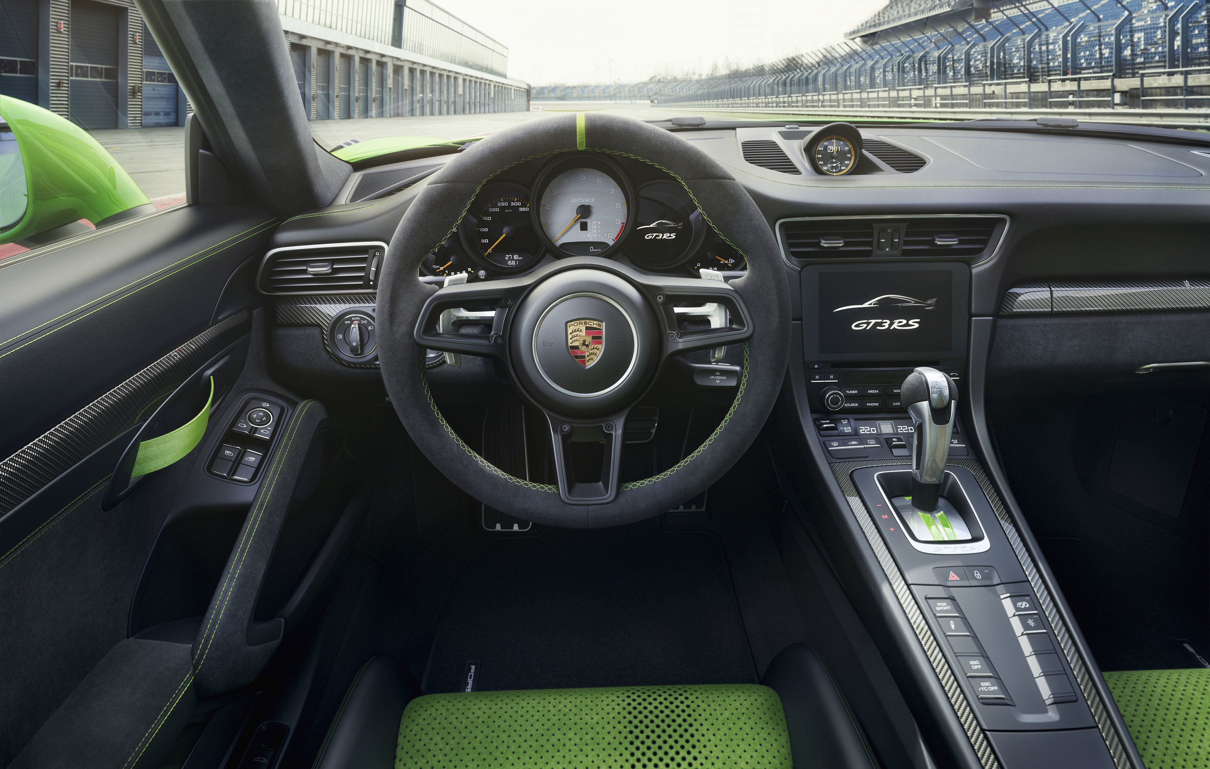 Porsche 911 GT3 RS 2018 Interior, HD Cars, 4k Wallpapers, Images