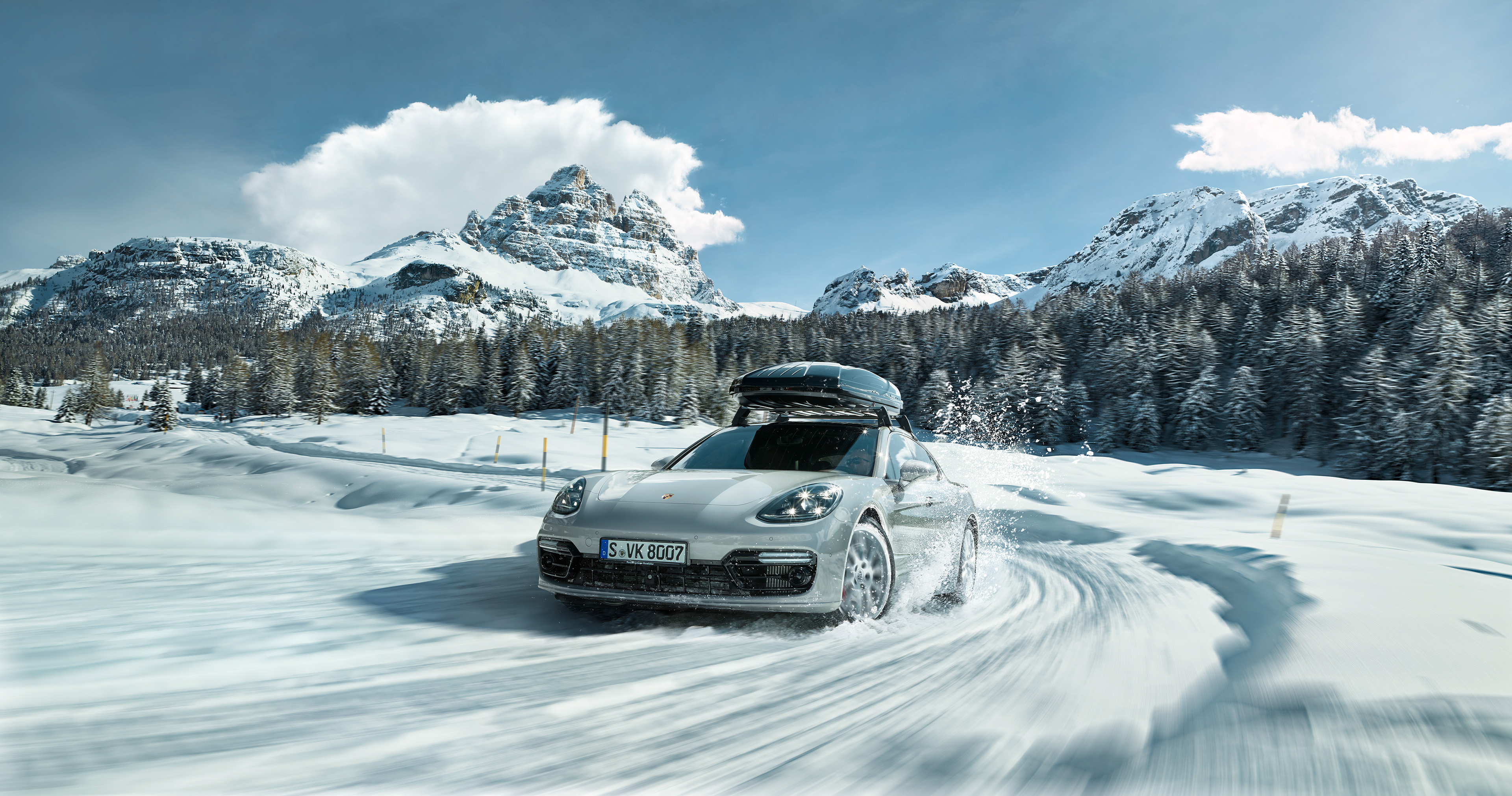 Porsche In Snow, HD Cars, 4k Wallpapers, Images, Backgrounds, Photos