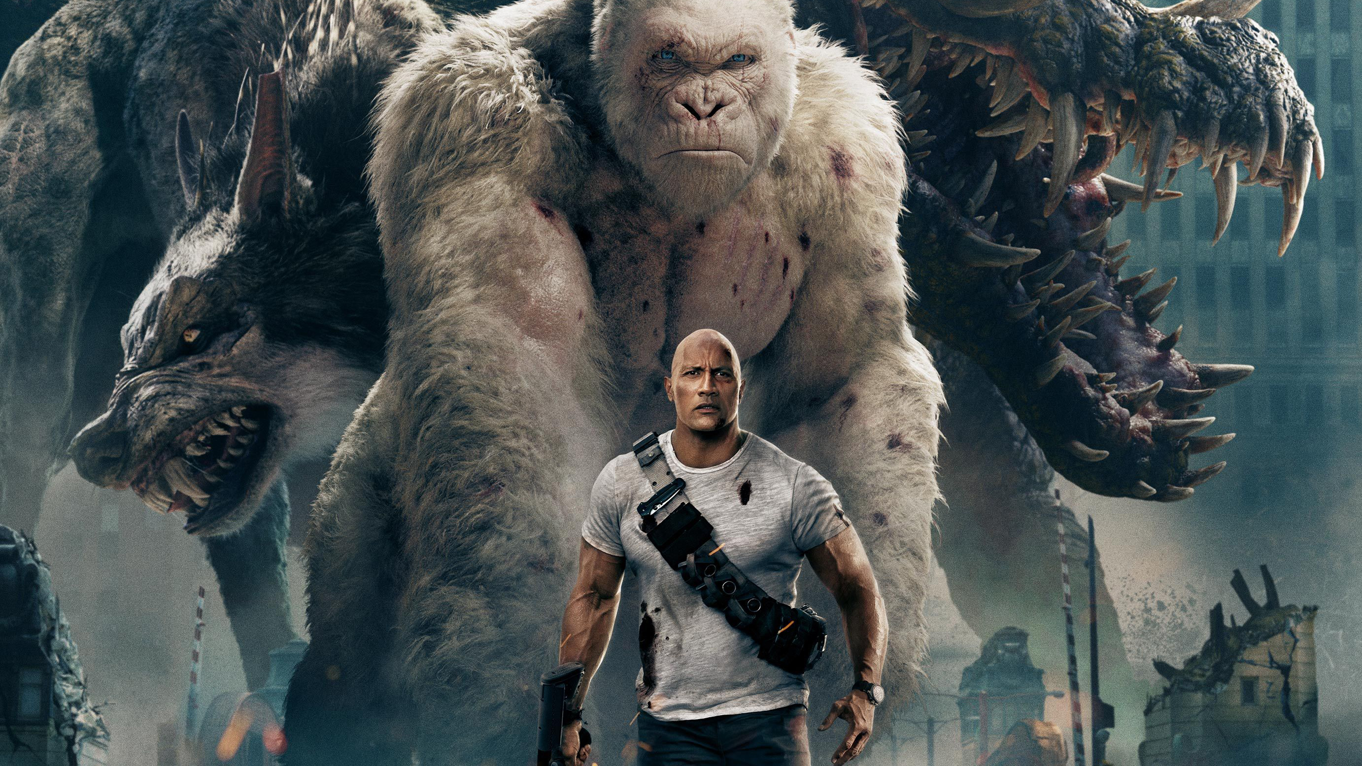 Rampage Movie 2018, HD Movies, 4k Wallpapers, Images, Backgrounds, Photos and Pictures