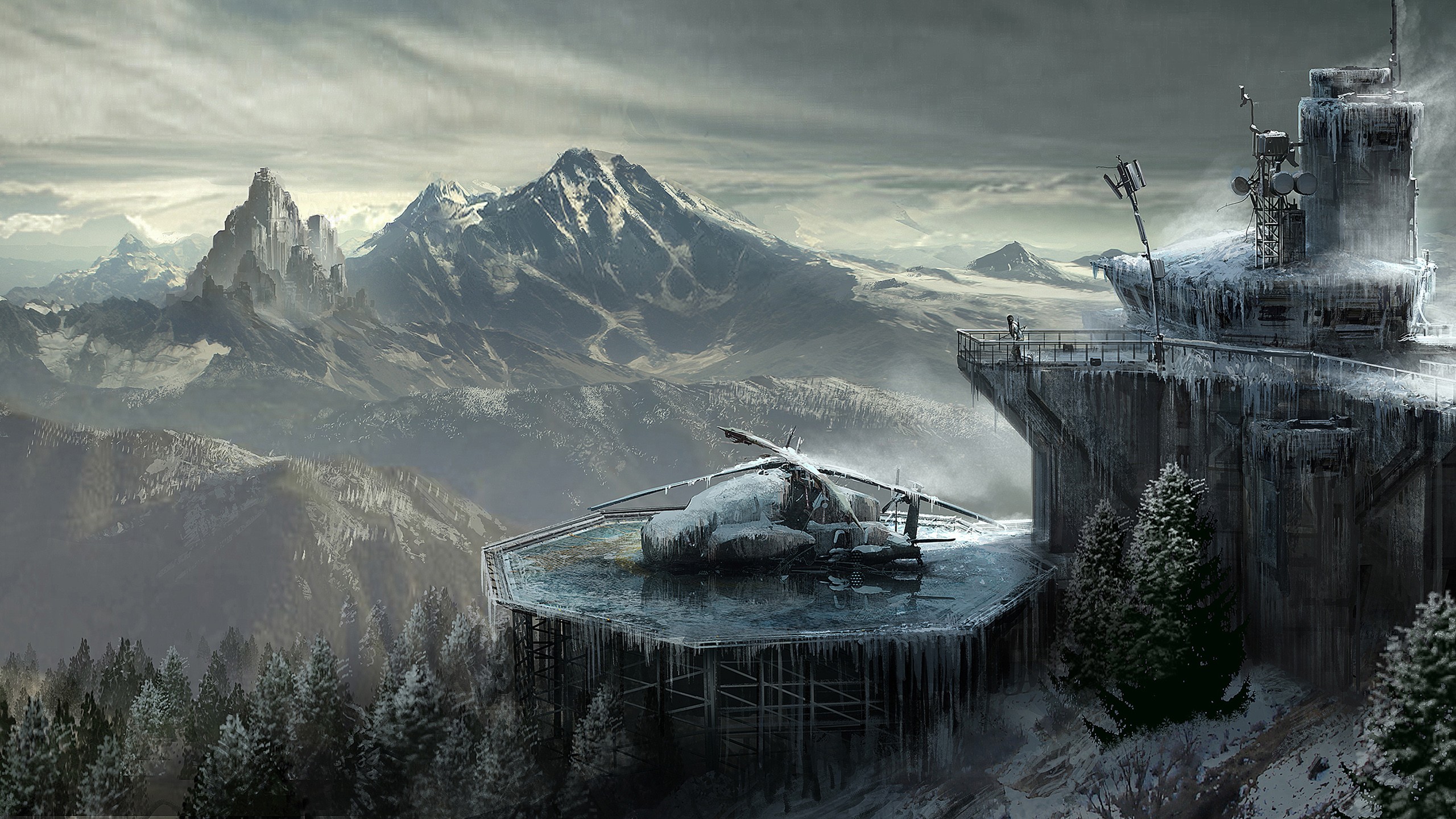 Rise Of The Tomb Raider Concept Art Hd Games 4k Wallpapers Images