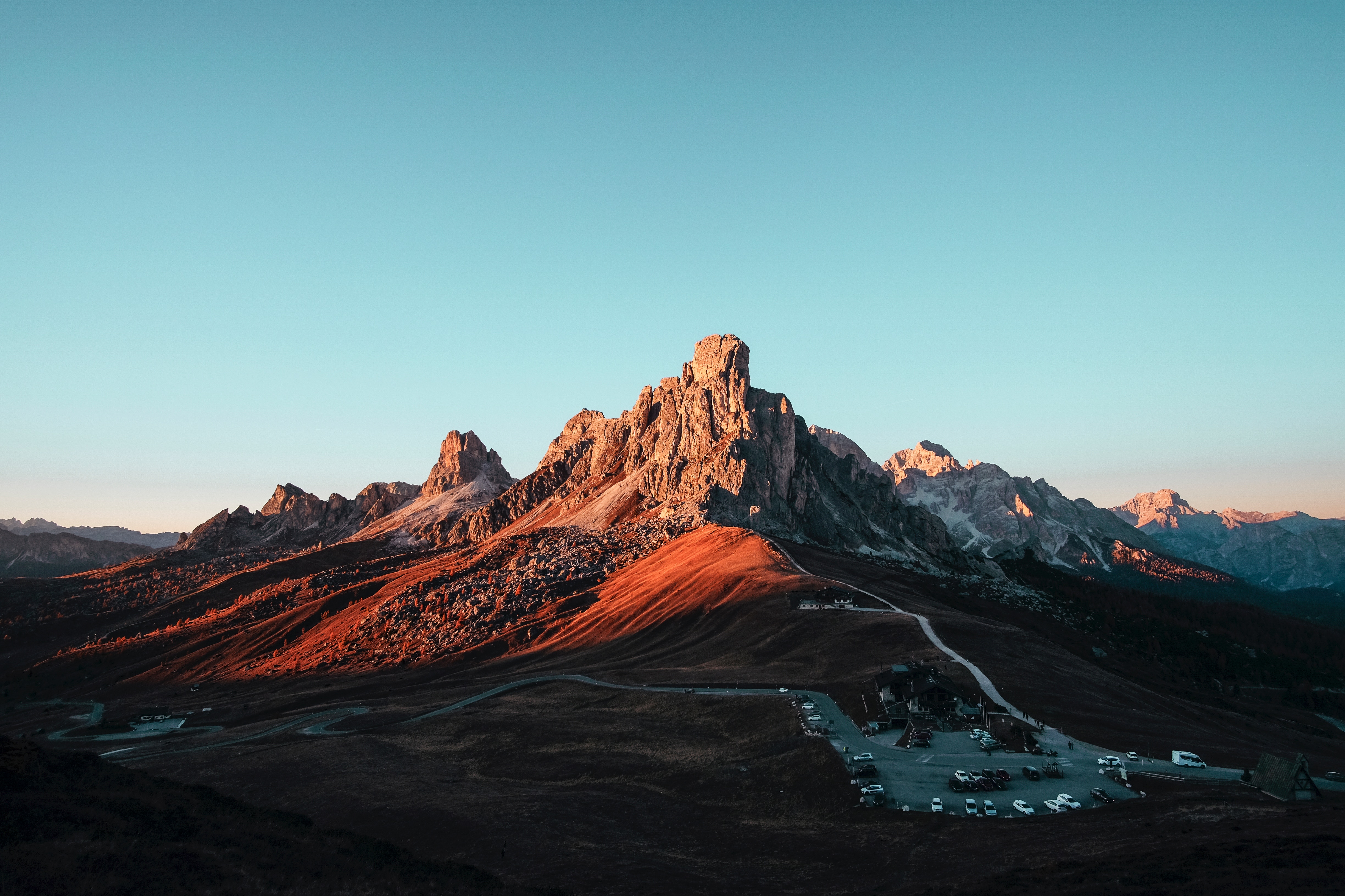 Rock Ridge Mountains Sunrise 5k, HD Nature, 4k Wallpapers, Images