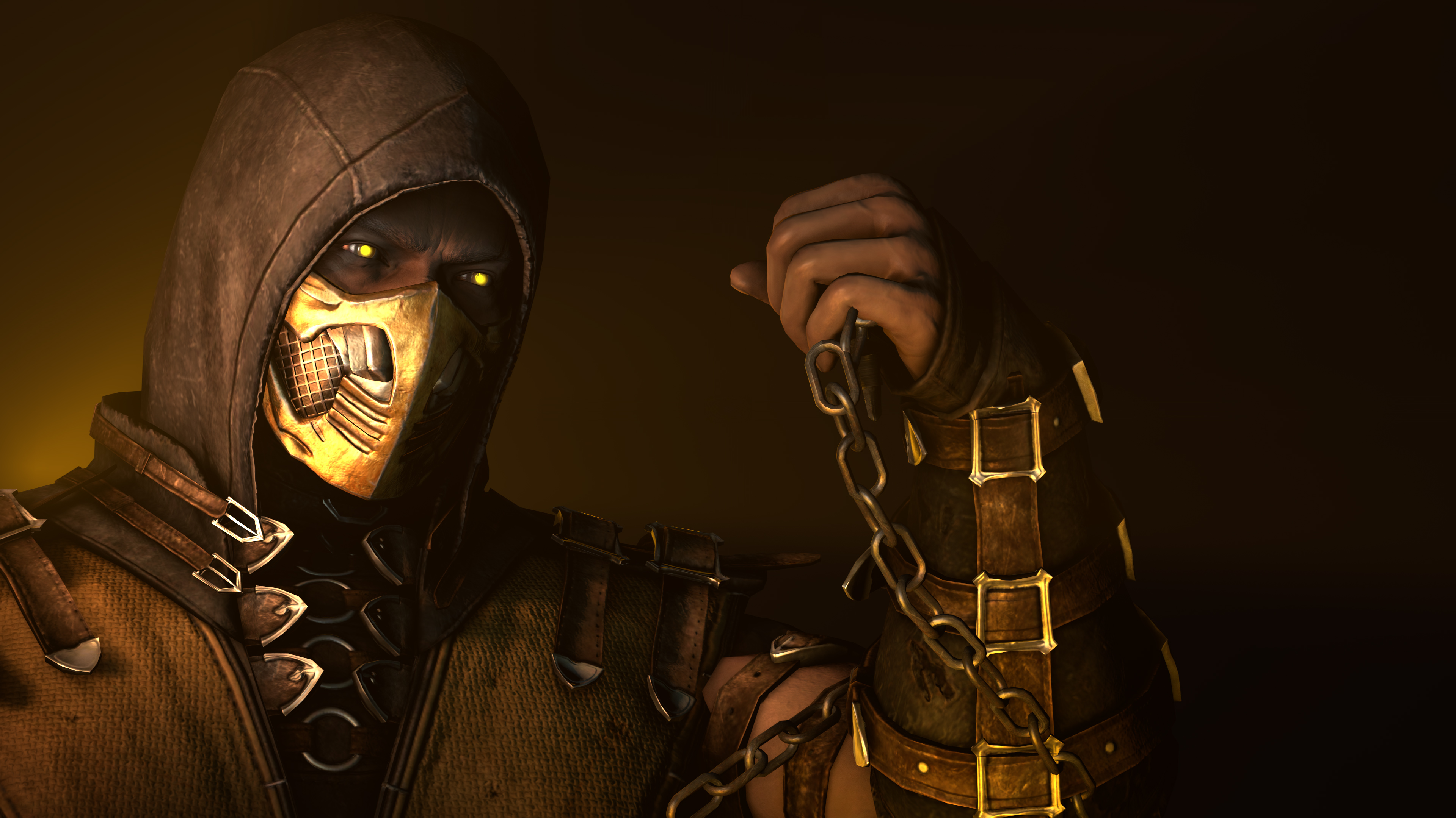 Scorpion Personaje De Mortal Kombat Fondo De Pantalla 4k Ultra Hd ...