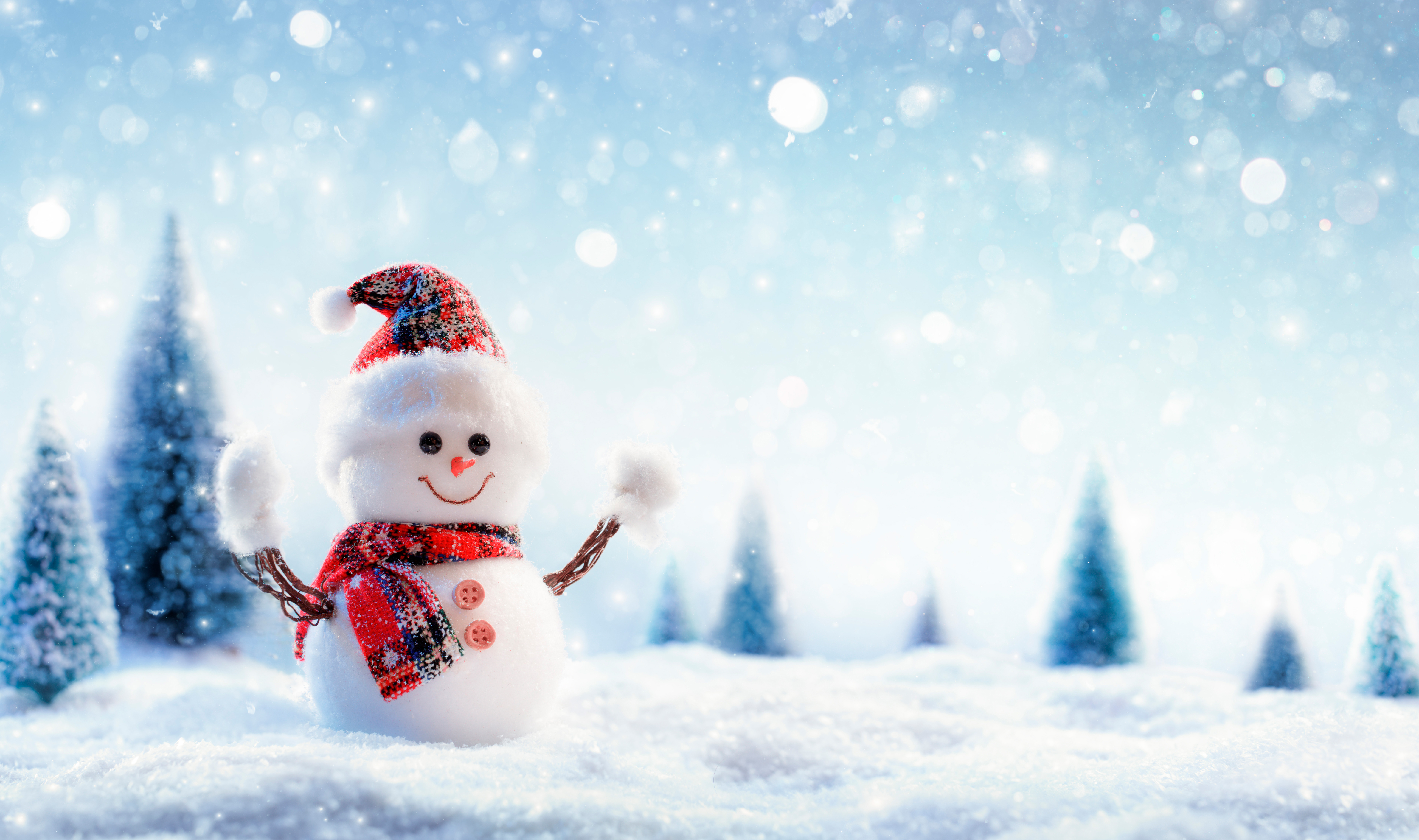 Snowman 8k, HD Photography, 4k Wallpapers, Images ...