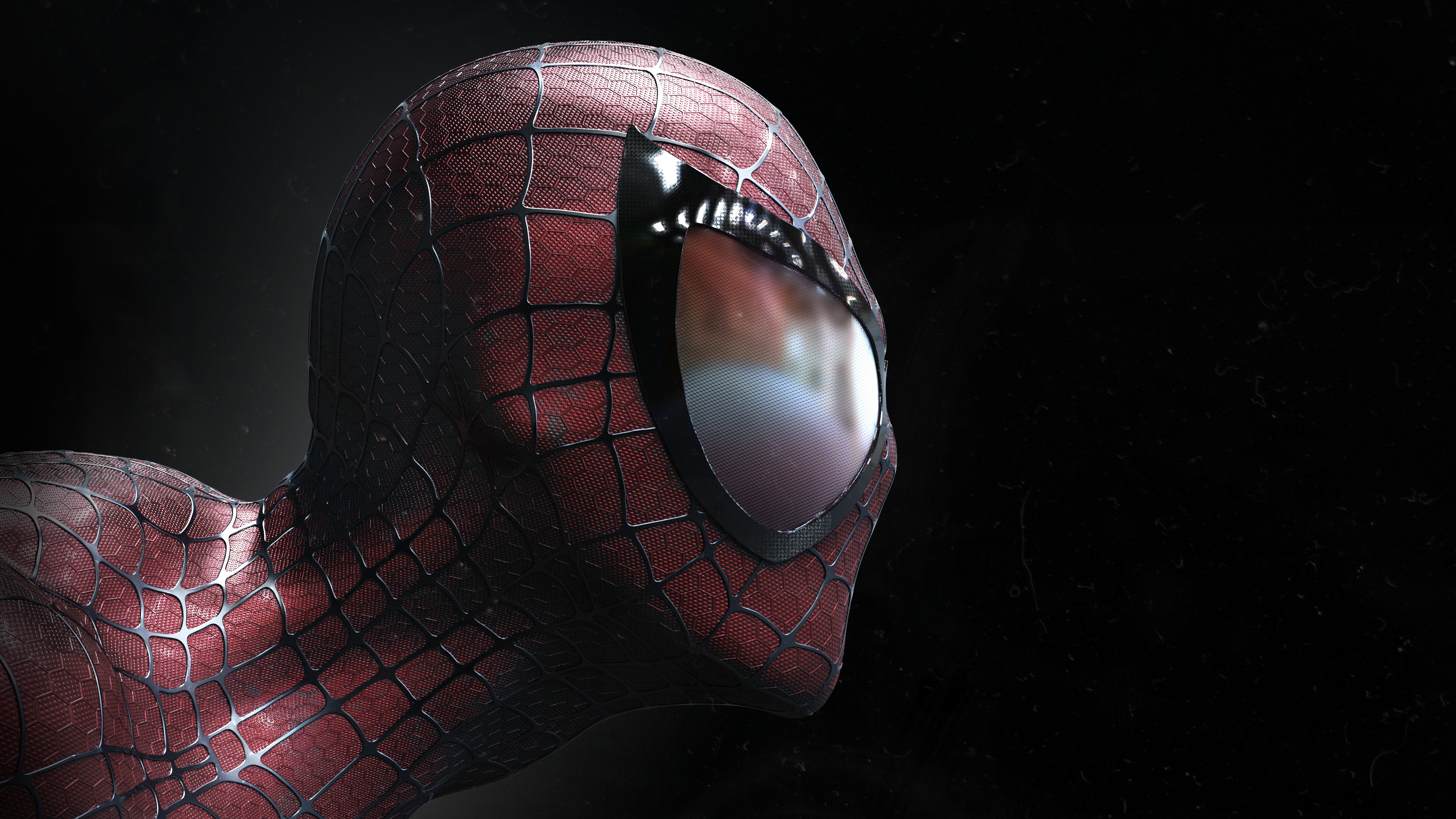 Spiderman Closeup Artwork, HD Superheroes, 4k Wallpapers, Images