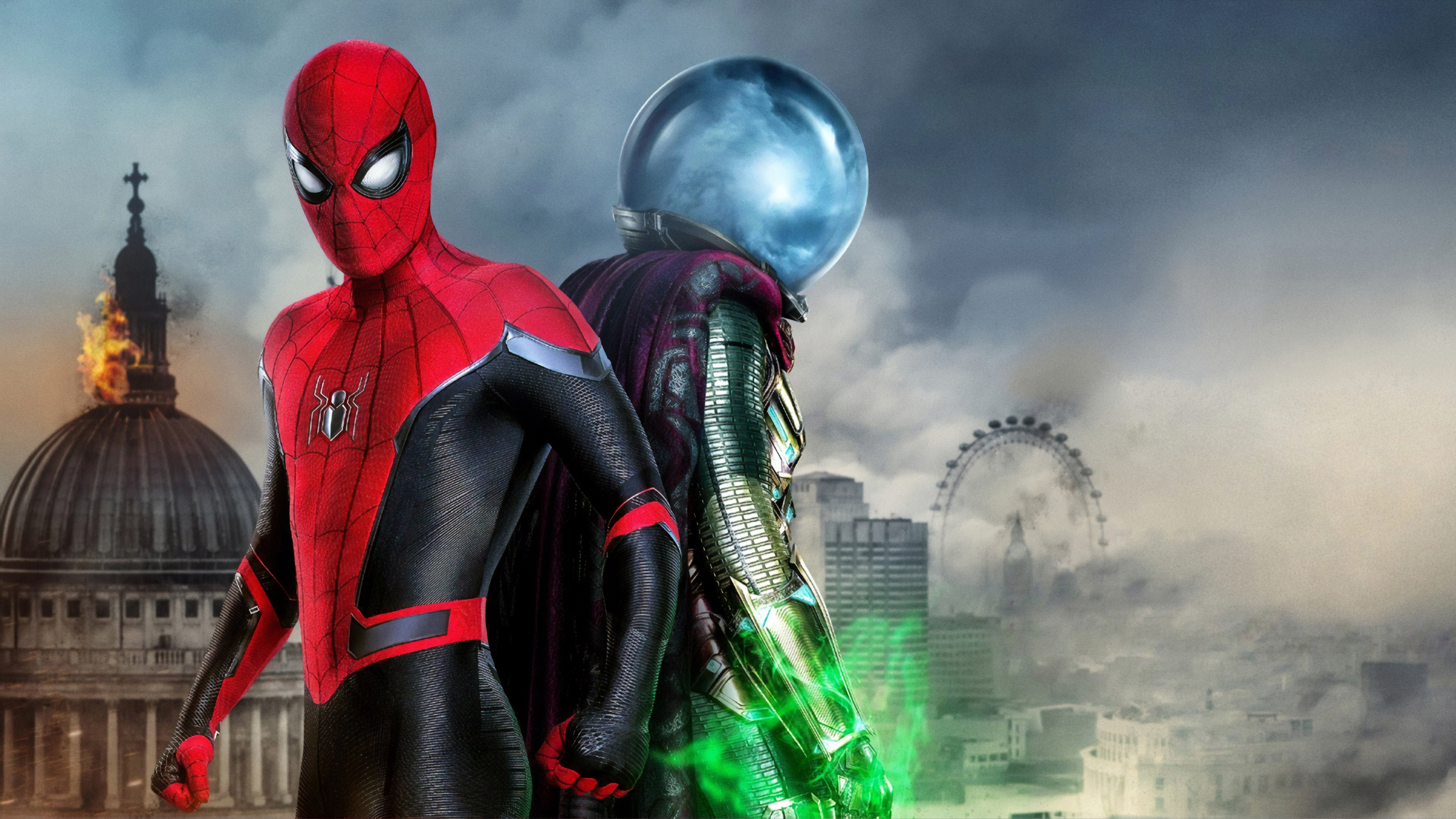 spider man pc wallpaper far from home