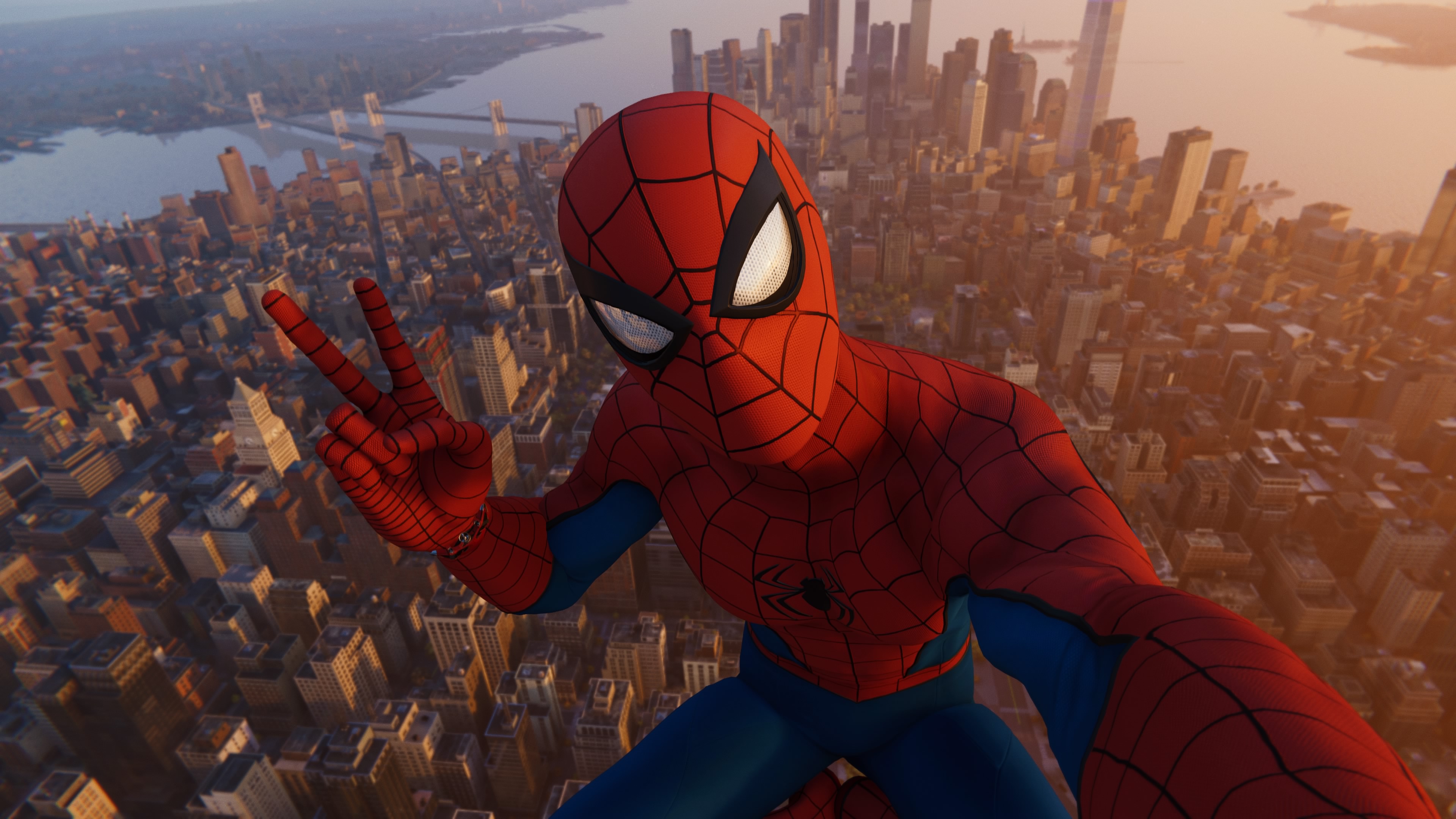 Spiderman NYC Skyscraper, HD Games, 4k Wallpapers, Images ...