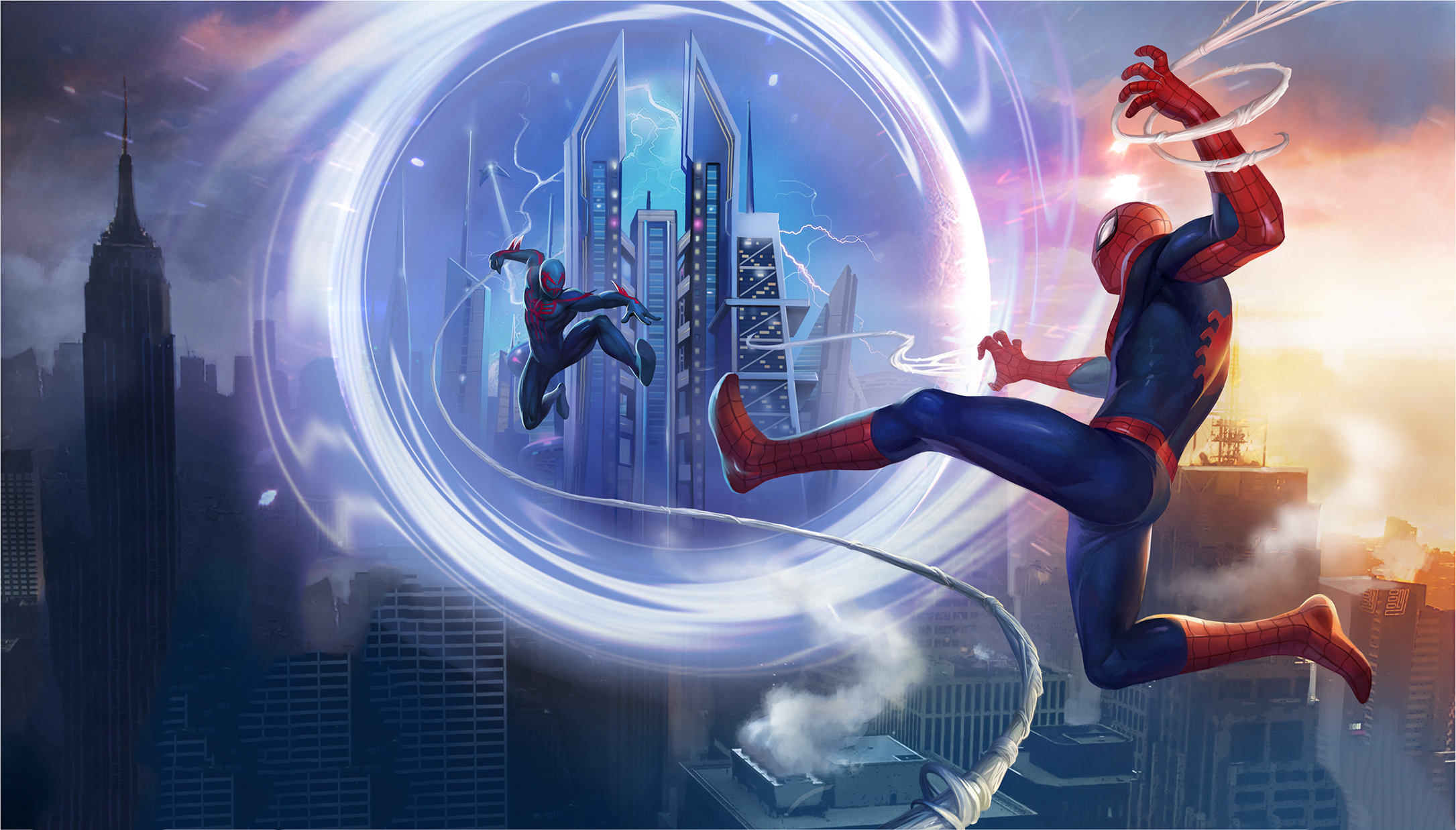 SpiderMan Unlimited  IIlustration HD  Superheroes 4k 