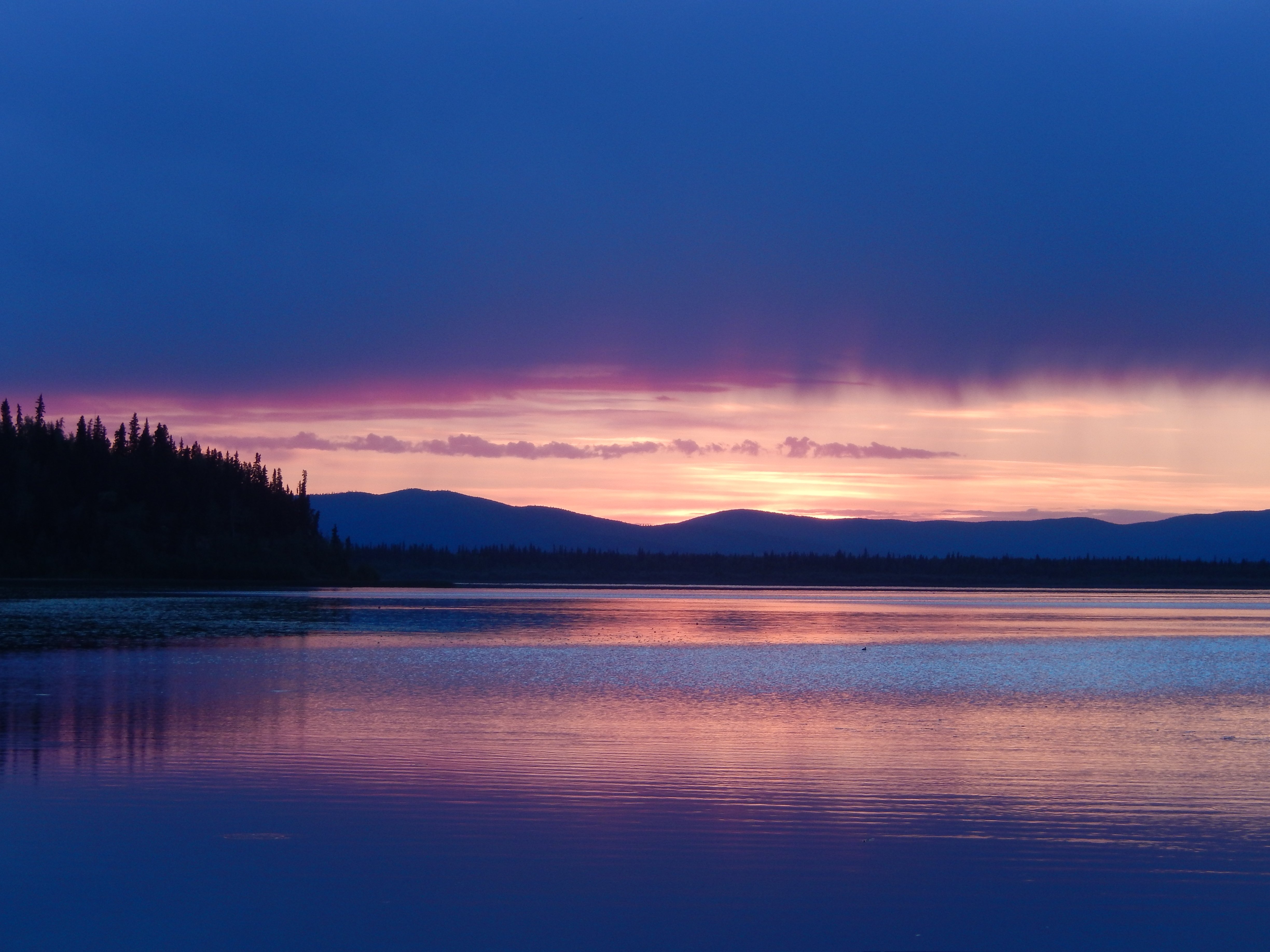 3840x2160 Sunset Dawn Lake Reflection Alaska Denali 4k HD  