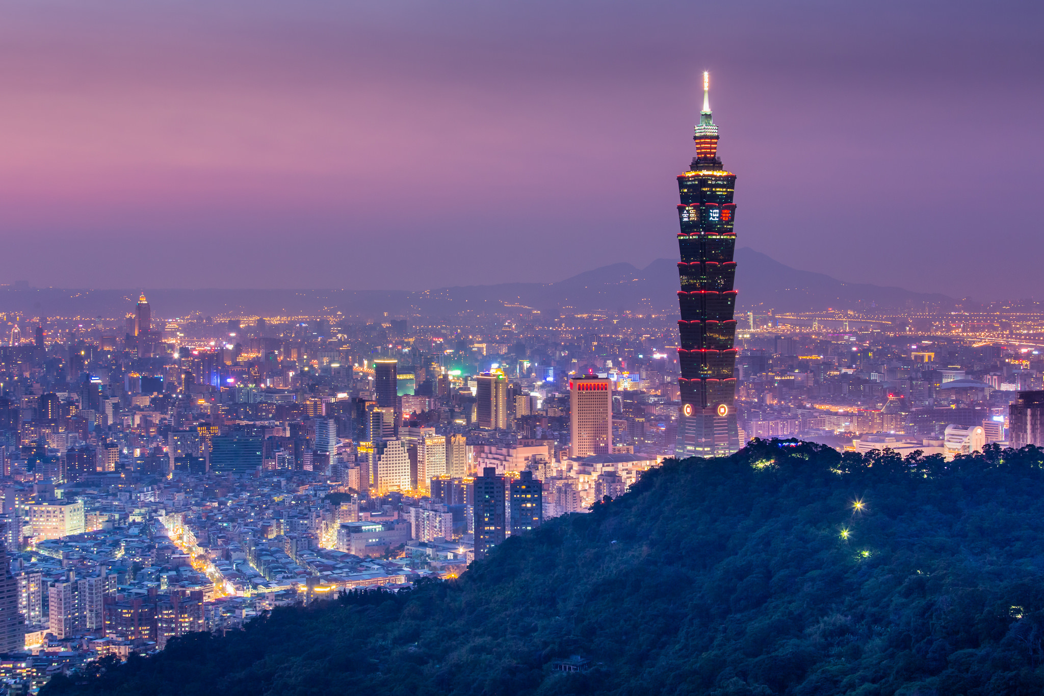 Taipei Taiwan Skycrapper, HD World, 4k Wallpapers, Images, Backgrounds