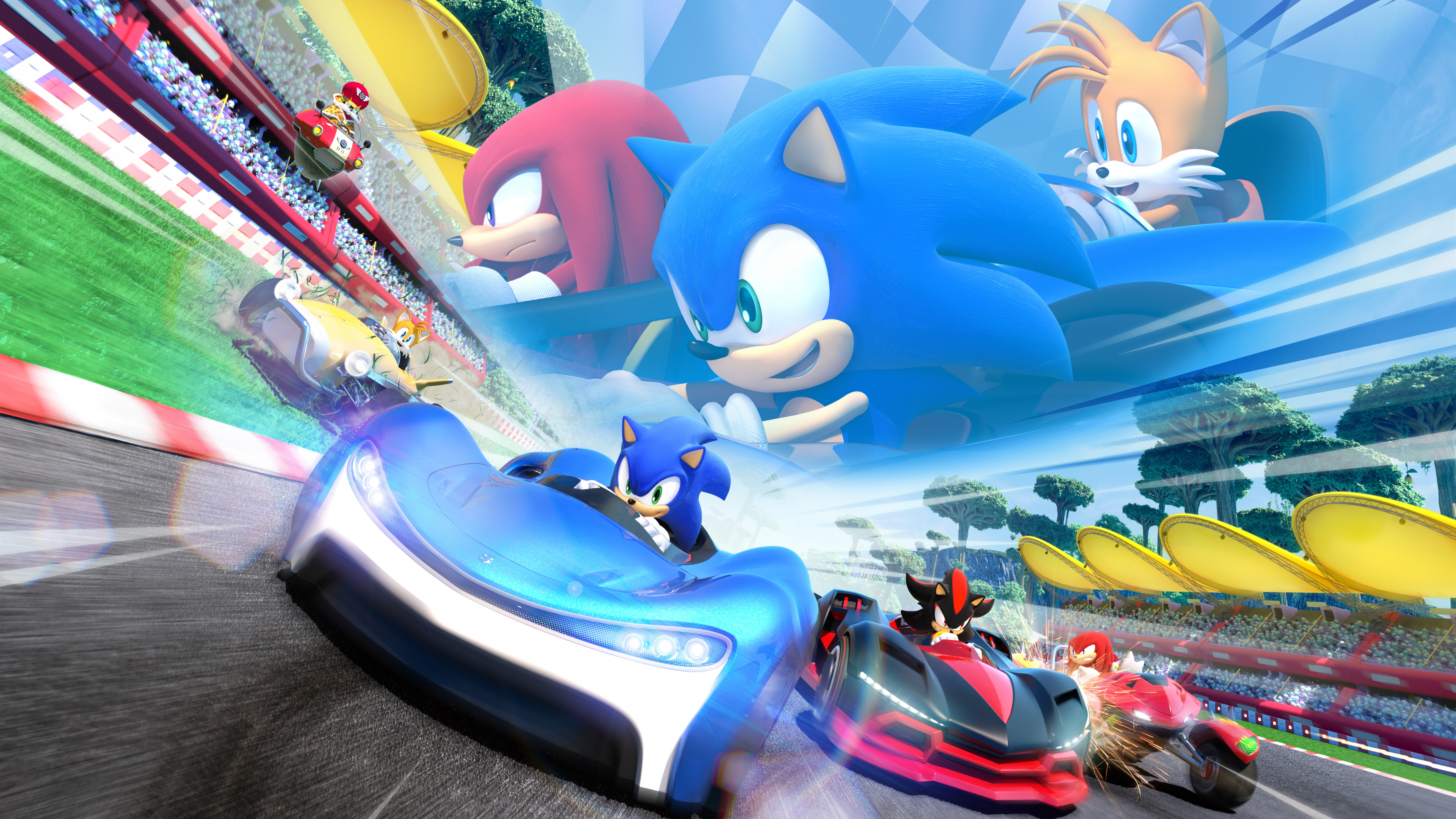 Team sonic racing прохождение