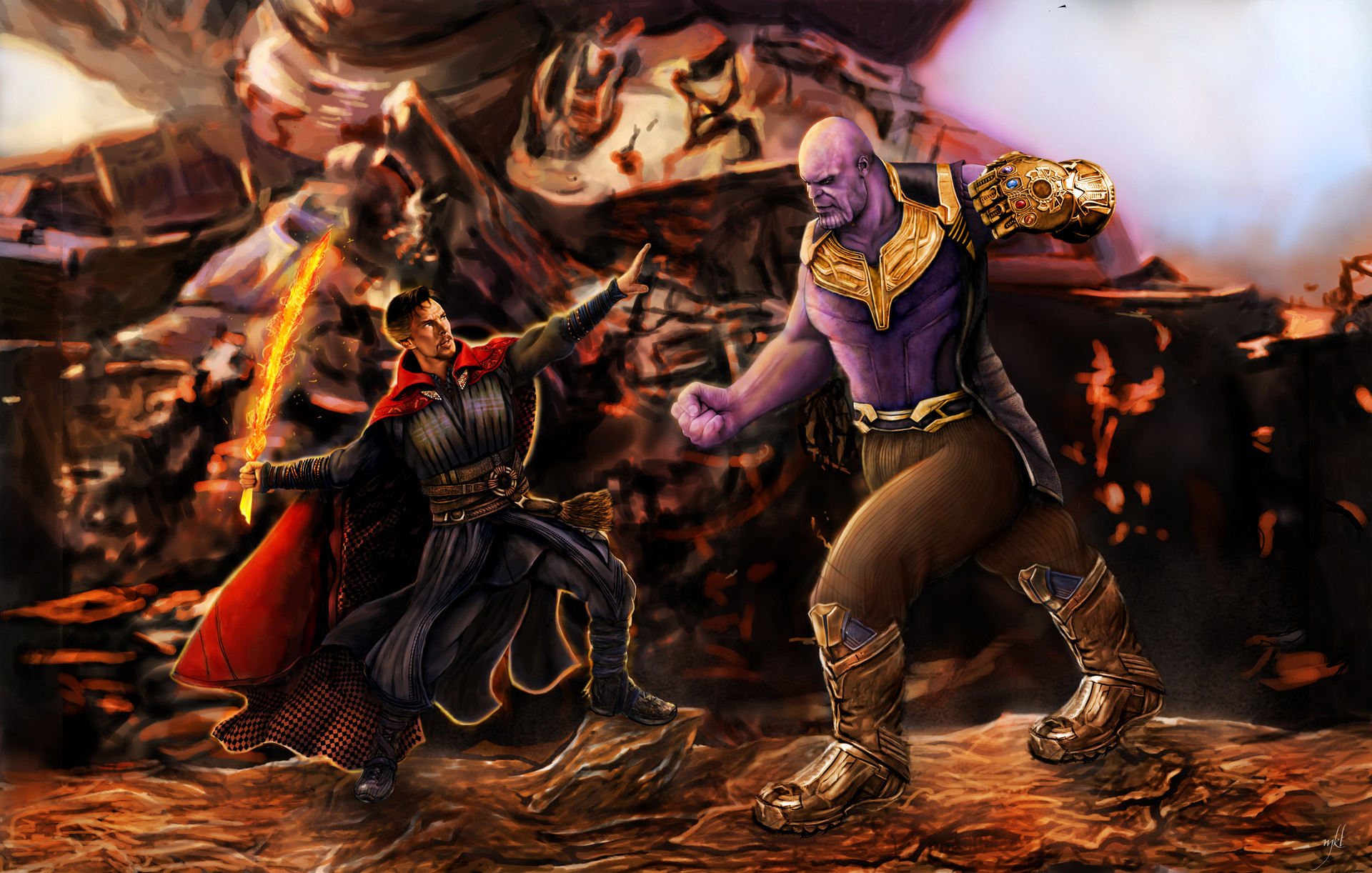 Vengadores: Infinity War: Así encuentra Thanos al verdadero Doctor Strange