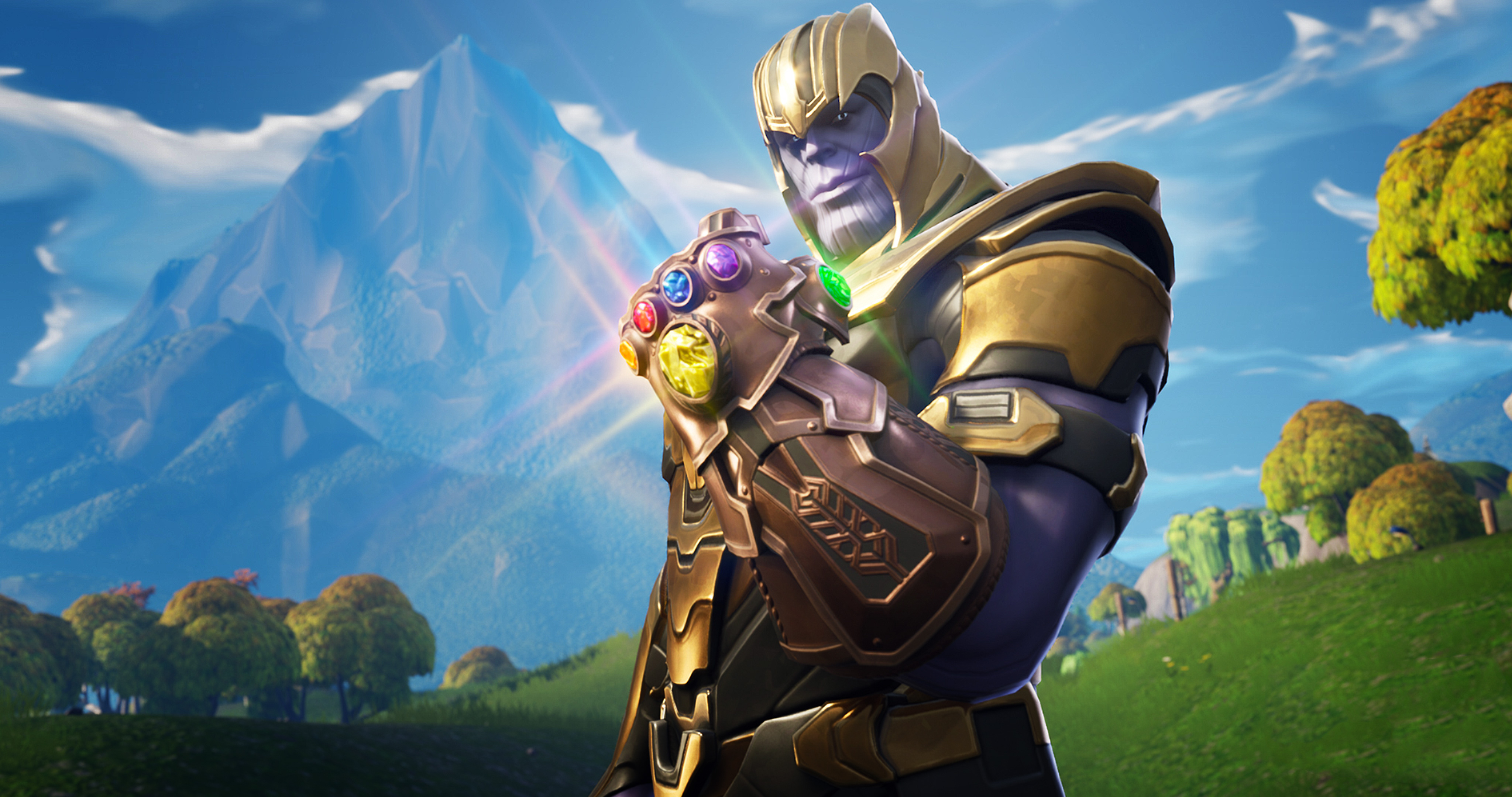 Thanos In Fortnite Battle Royale, HD Games, 4k Wallpapers, Images