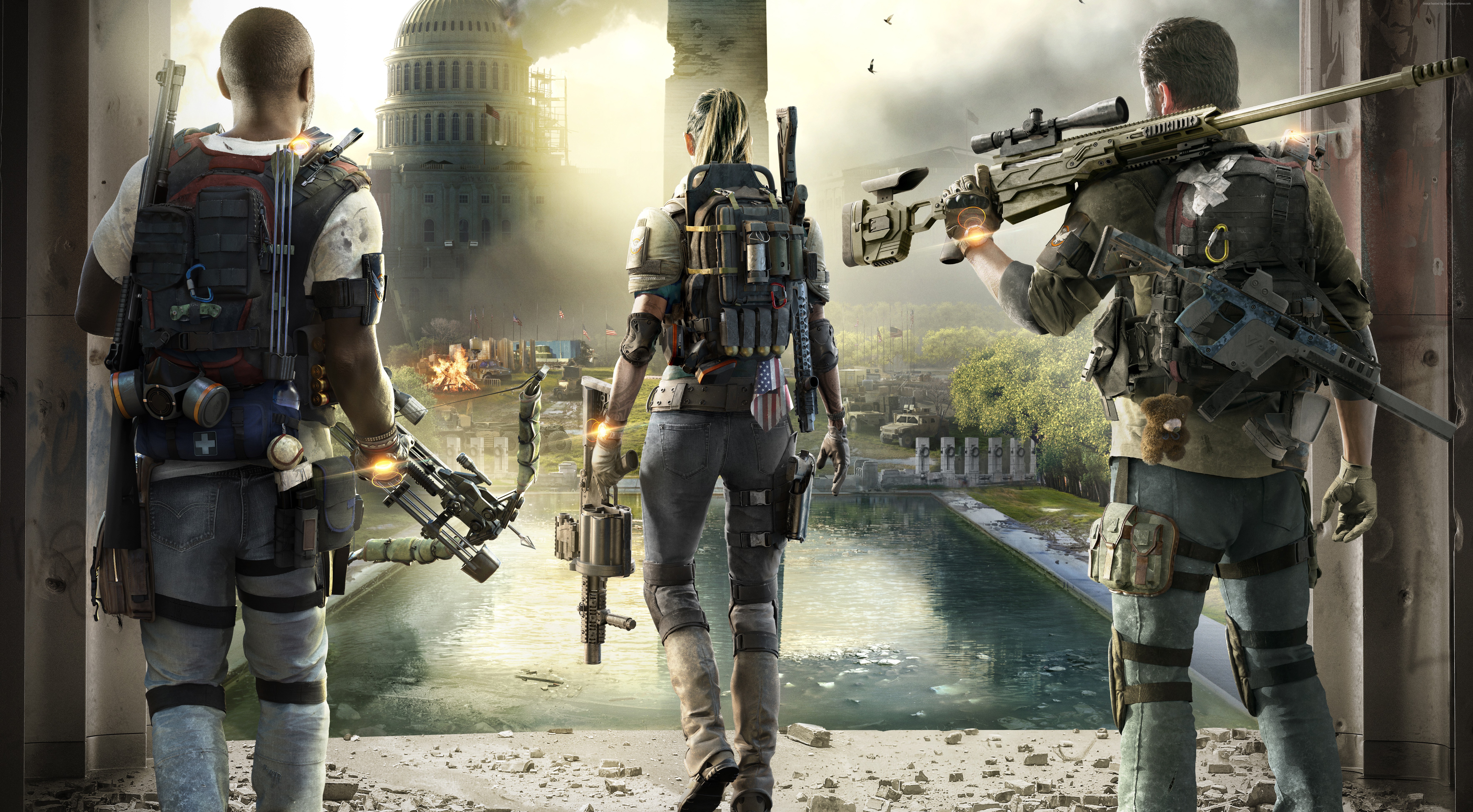 1125x2436 Tom Clancys The Division 2 8k Iphone Xsiphone 10iphone X