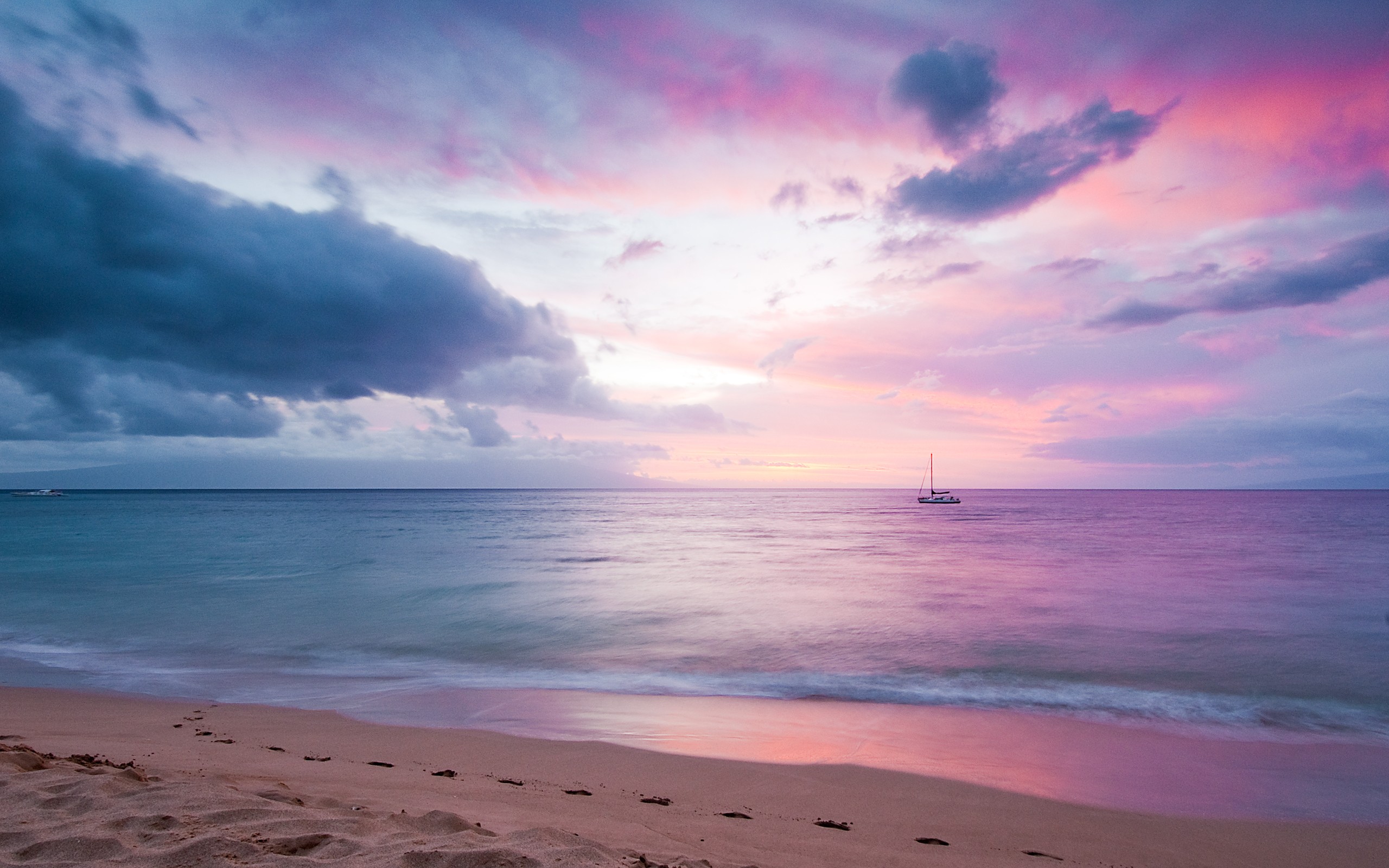 Twilight Island Beach Sunset, HD Nature, 4k Wallpapers ...
