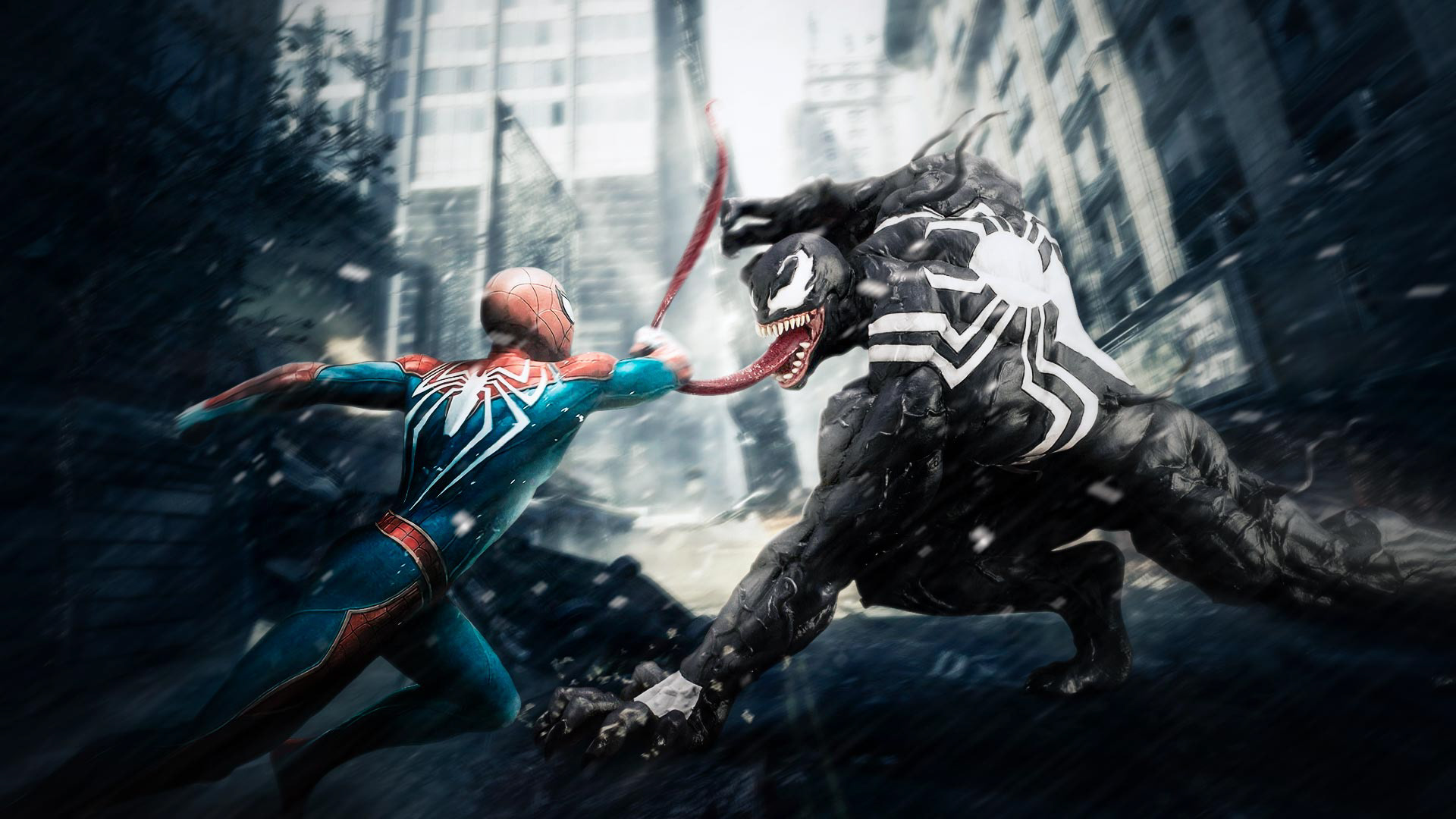 Venom Vs Spiderman Hd Hd Superheroes 4k Wallpapers Images.