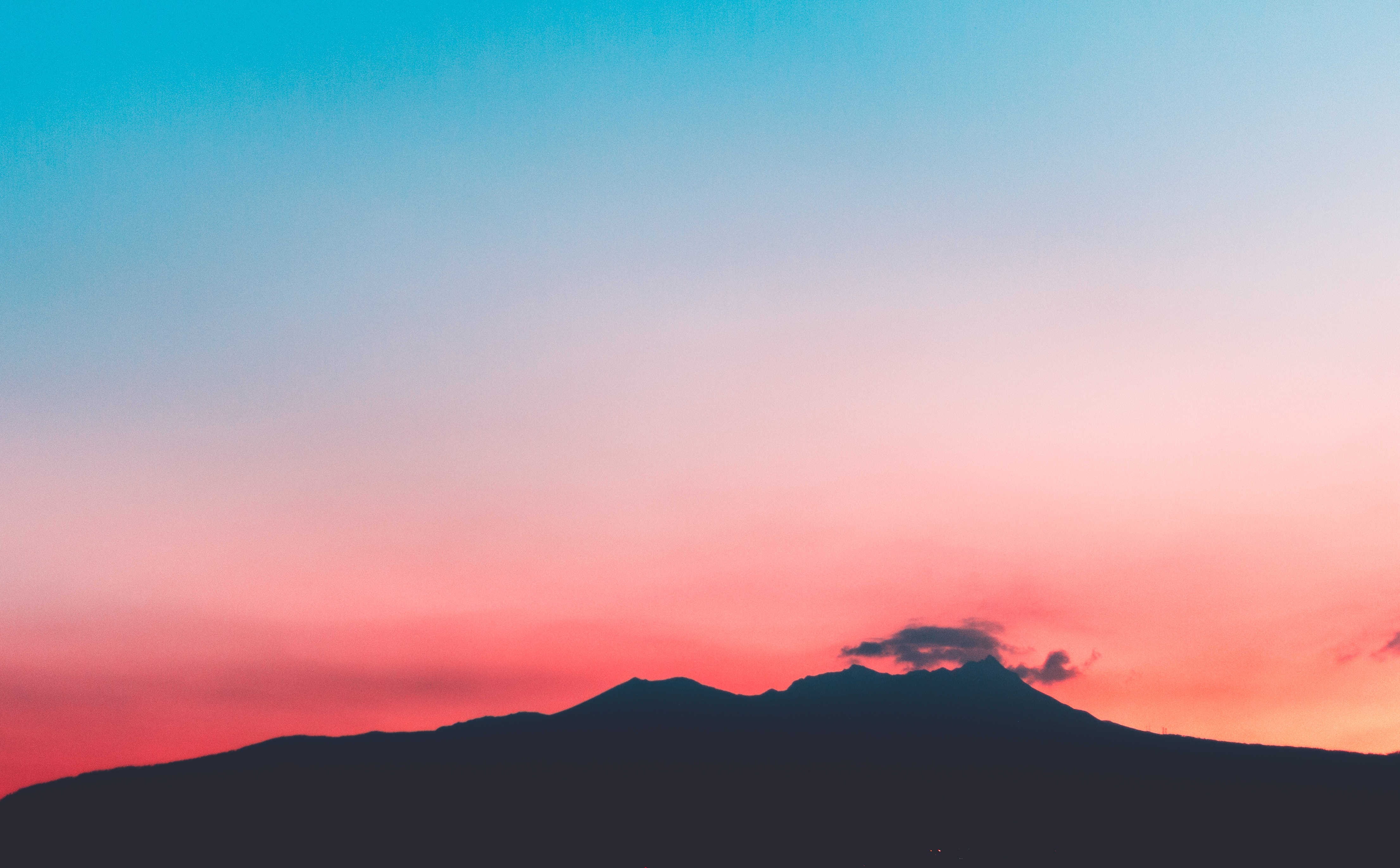 Volcano Pink Sunset Hill 4k Hd Nature 4k Wallpapers Images