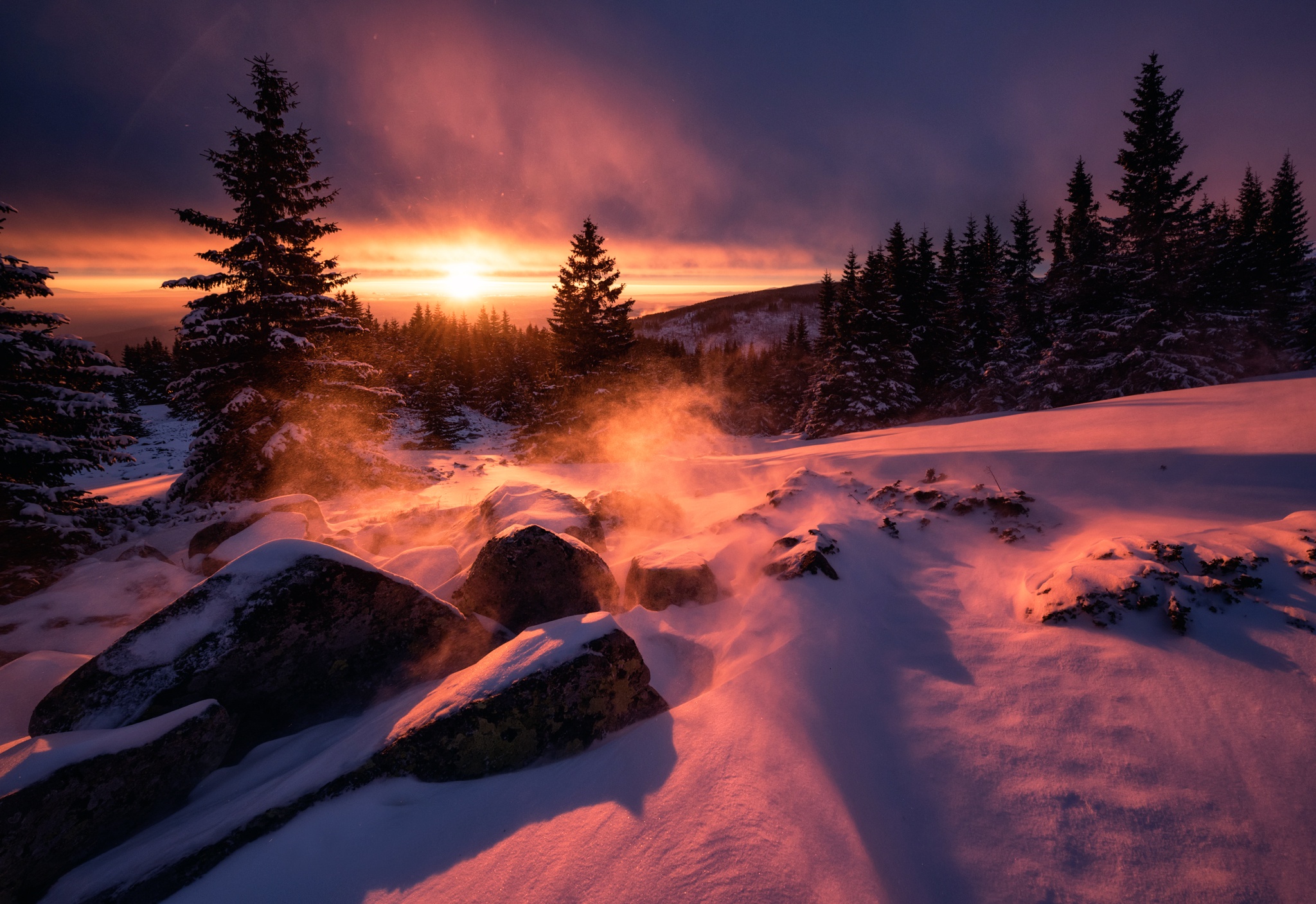 winter sunset wallpapers wallpaper cave on snow sunset wallpapers