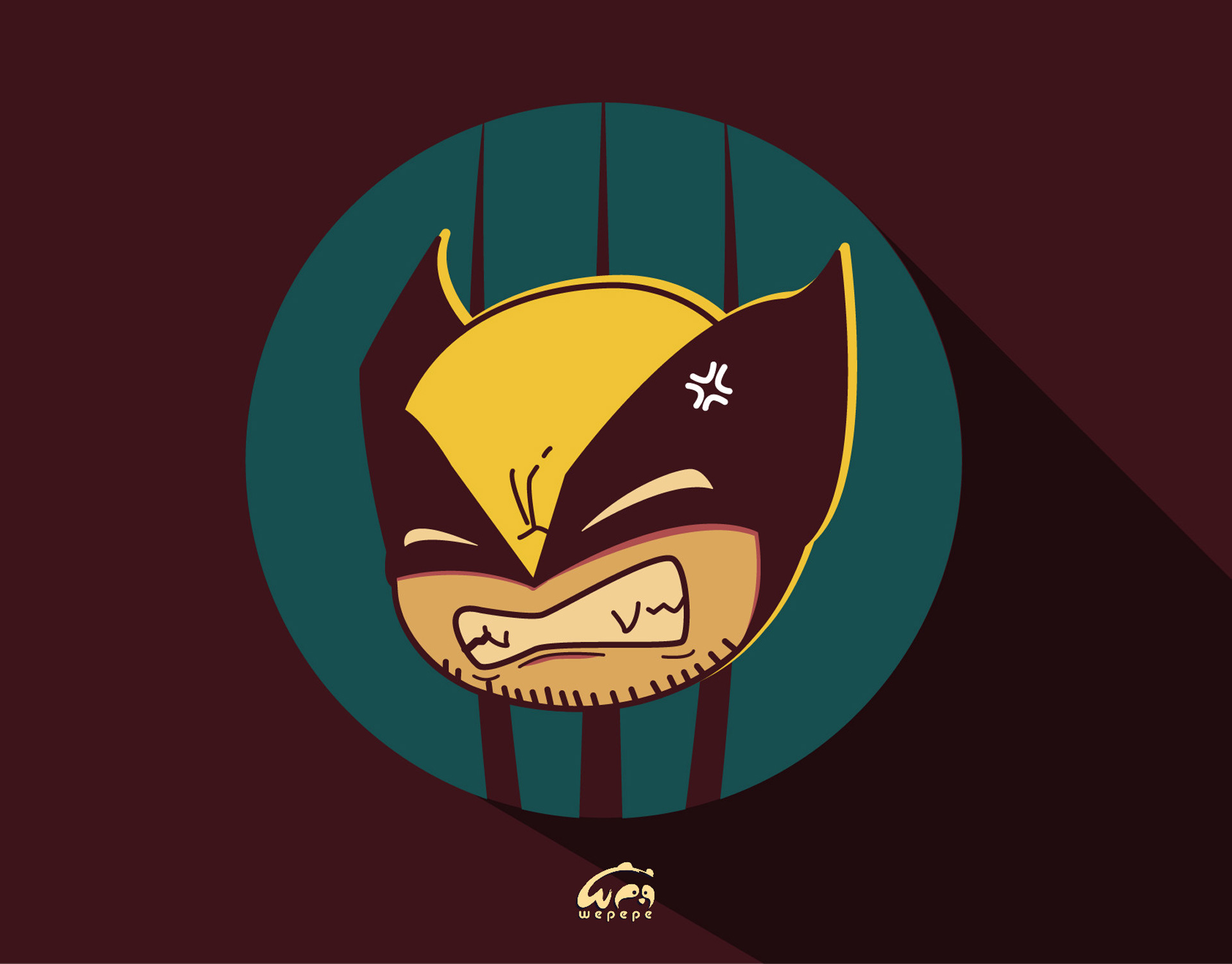 Wolverine Chibi Marvel Heroes, HD Superheroes, 4k ..., cute anime chibi wallpapers hd