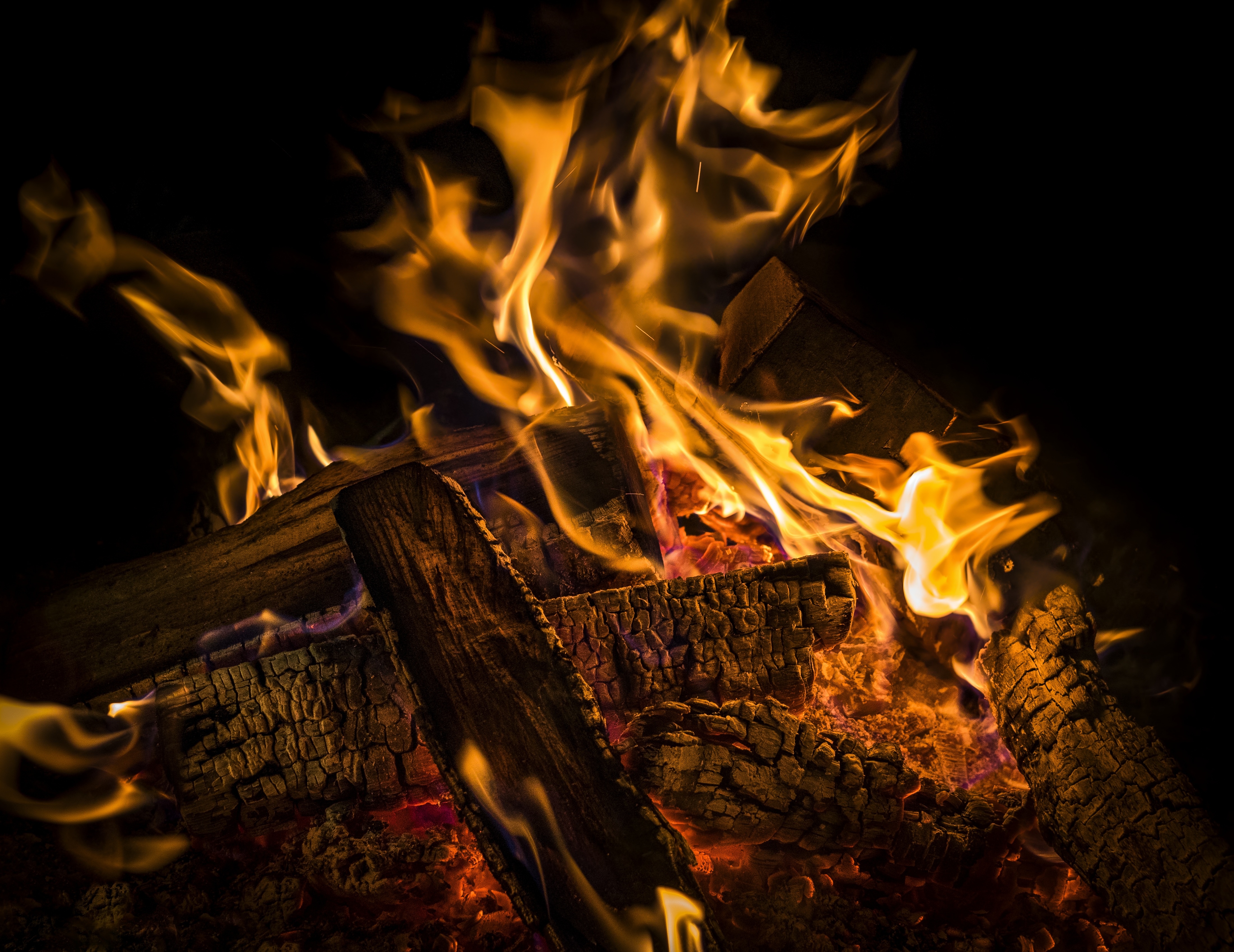 Wood Flame Burning 4k, HD Photography, 4k Wallpapers, Images