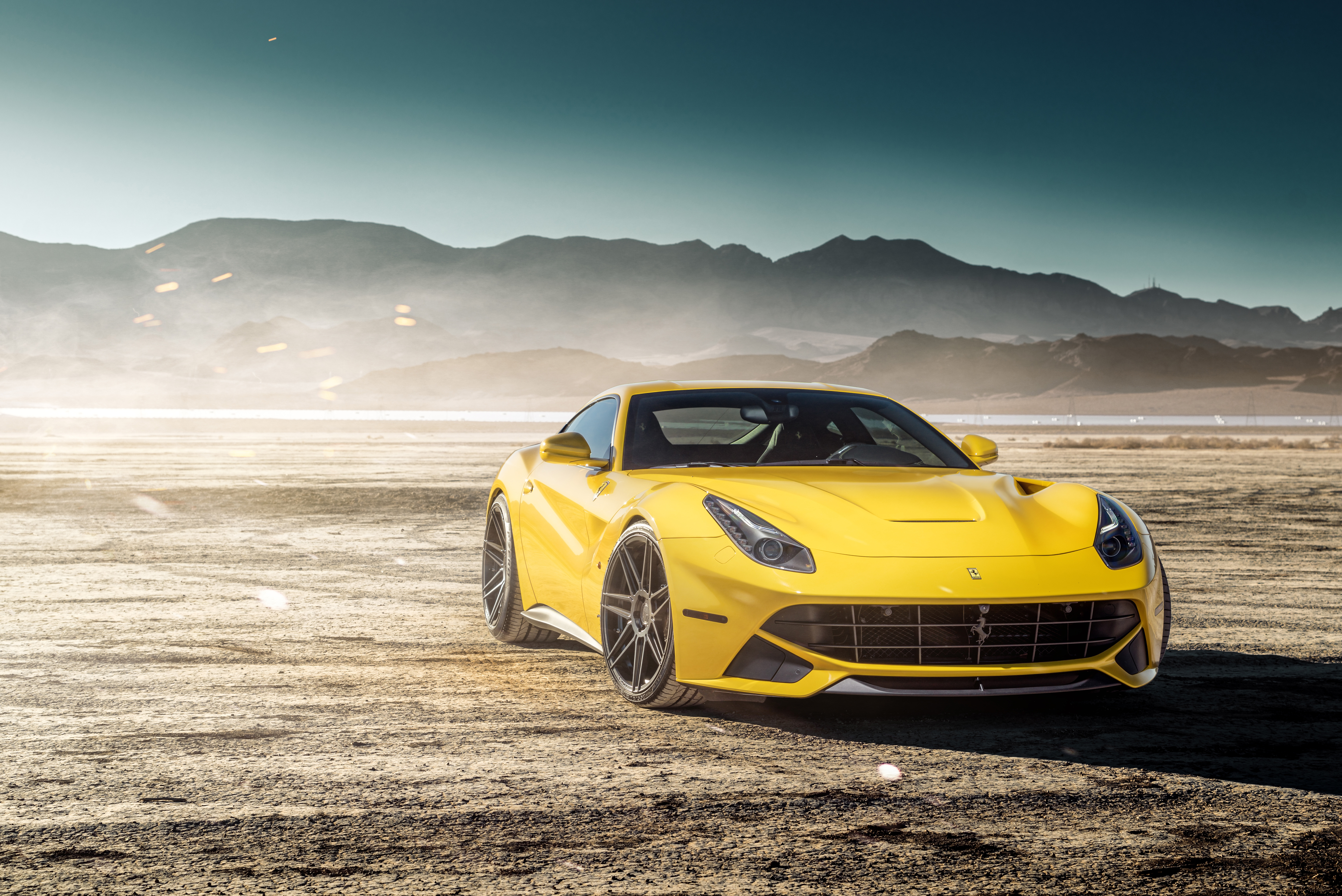 ferrari f12 tdf yellow