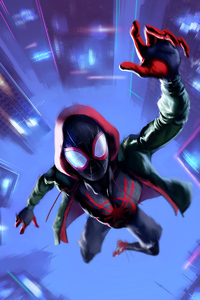 1440x2960 Spiderman Into The Spider Verse 2018 Art Samsung Galaxy